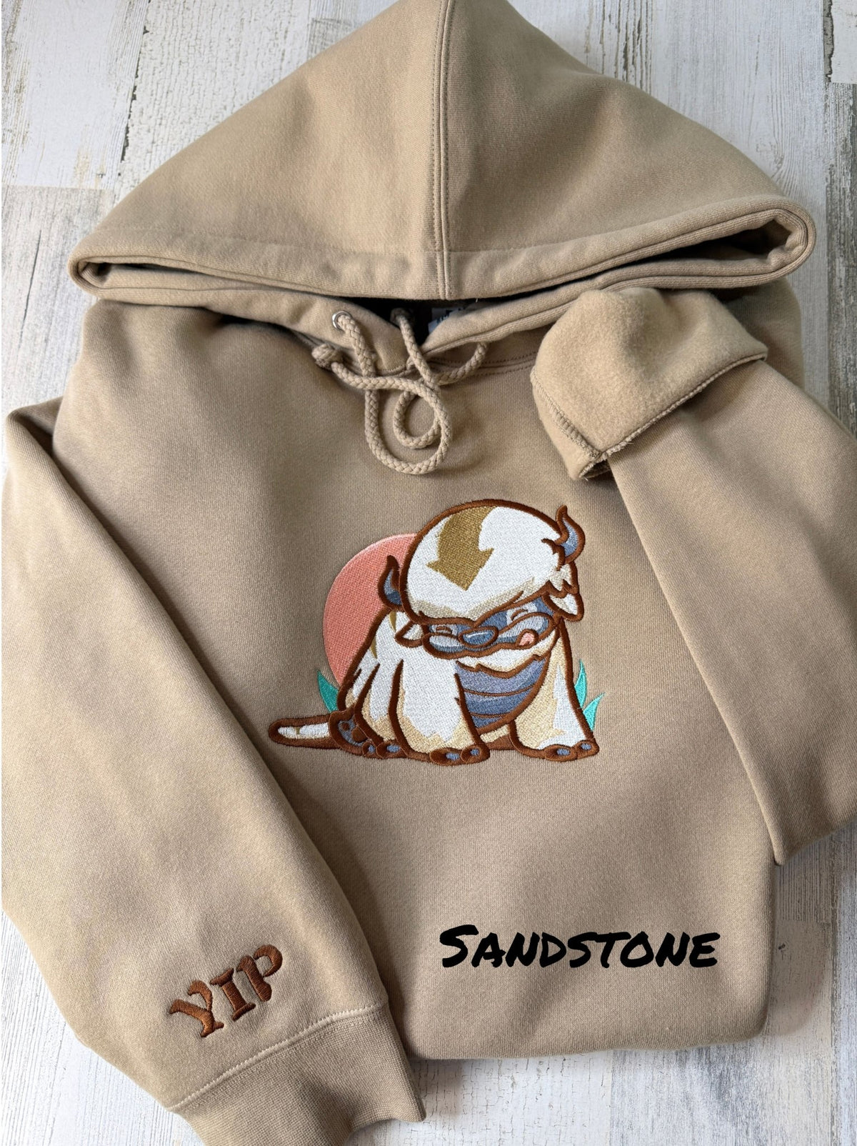 Sky Bison Embroidered Sweatshirt