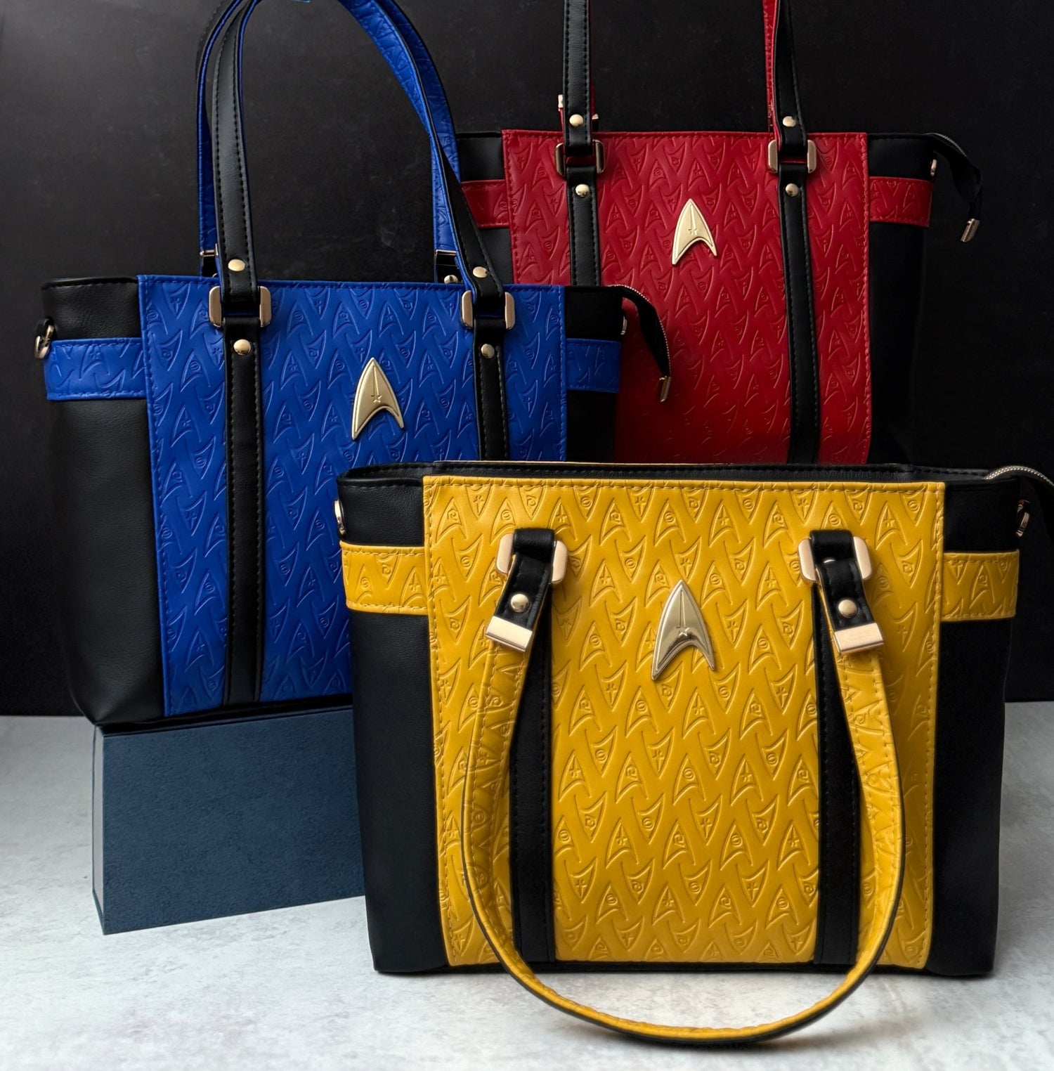 Space Fleet Tote Bags - DefiantThreads