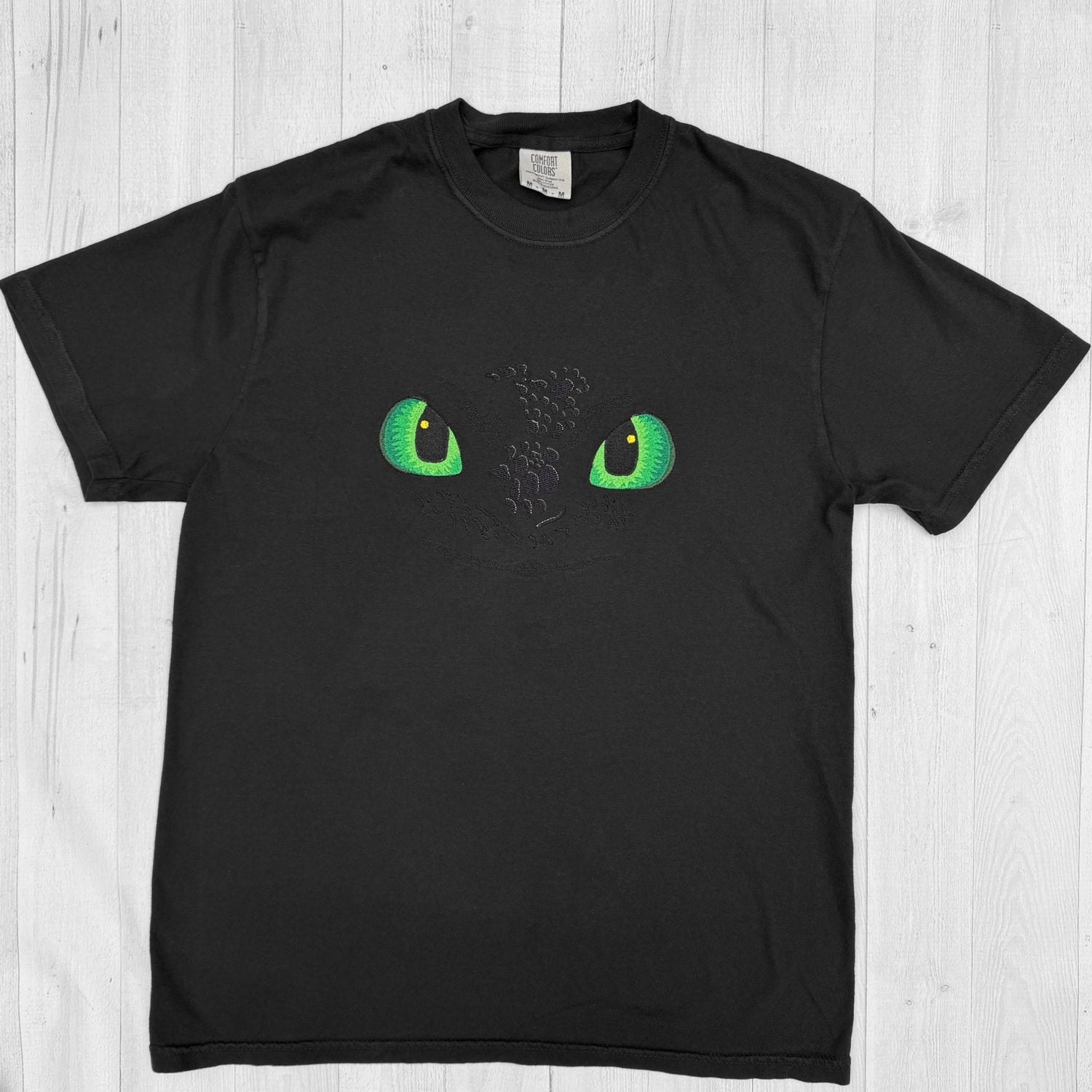 Night Fury Embroidered Tee - DefiantThreads