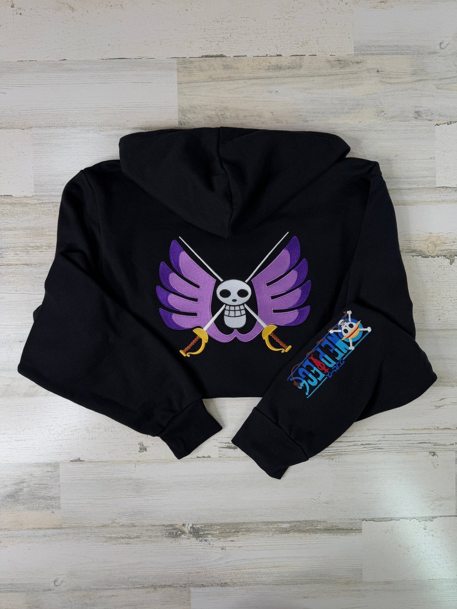 Pirates Baroque Embroidered Full - Zip Sweatshirt - DefiantThreads