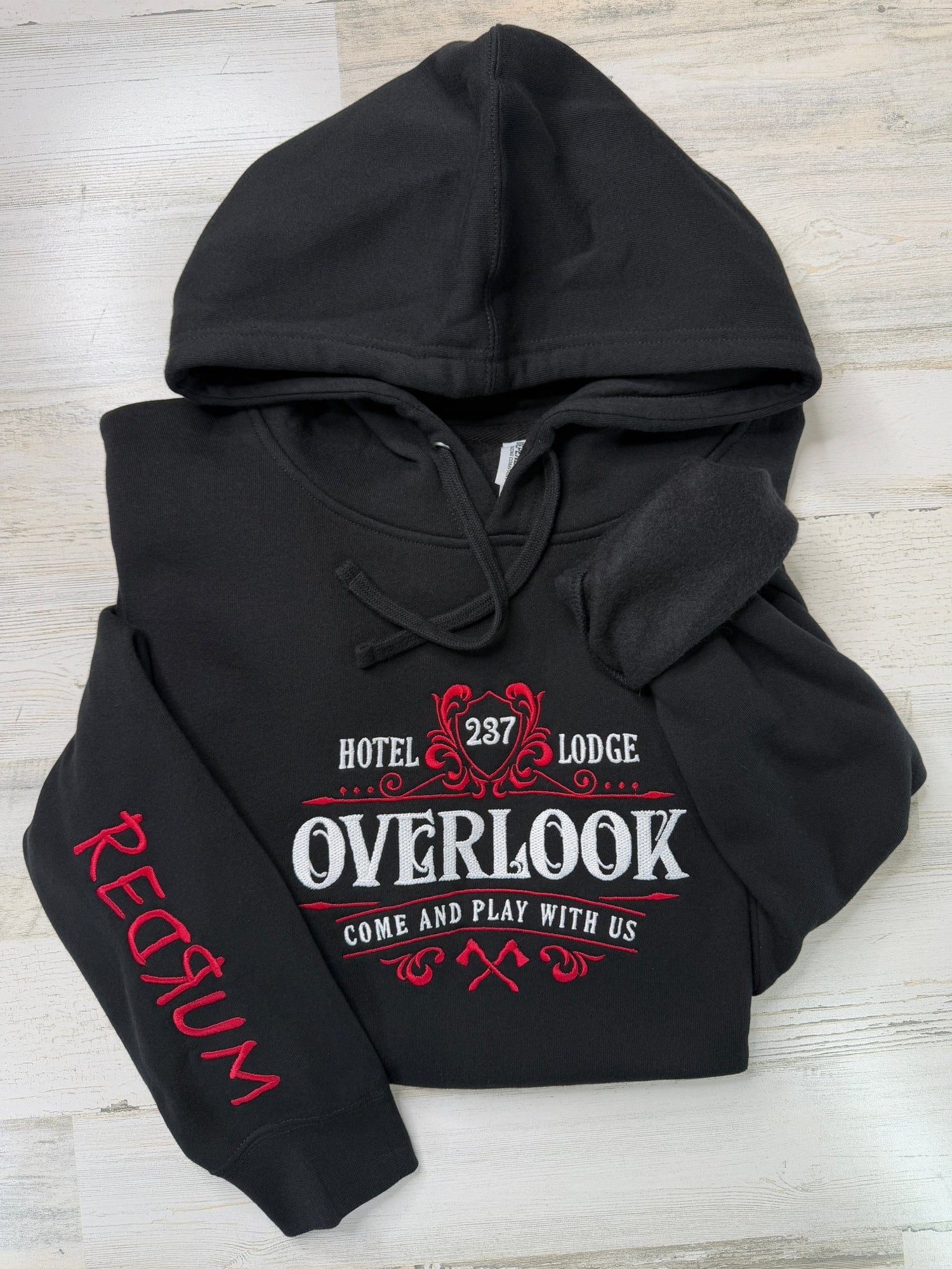 Overlook Come Play with Us Embroidered Sweatshirt - DefiantThreads