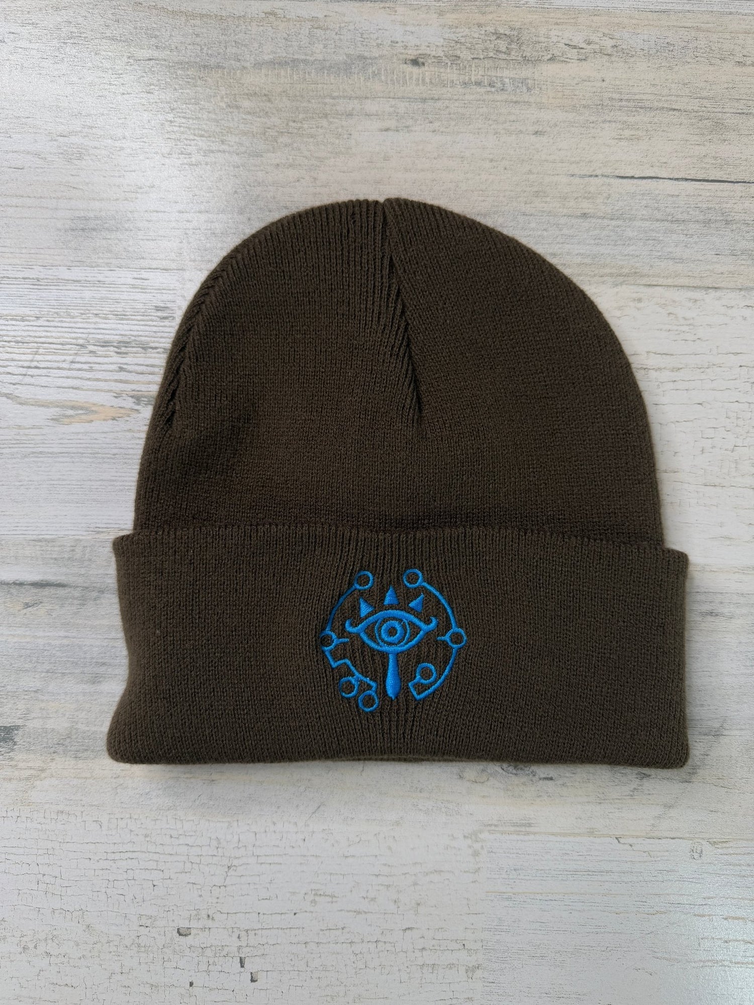 Sheikah Eye Embroidered Beanie - DefiantThreads