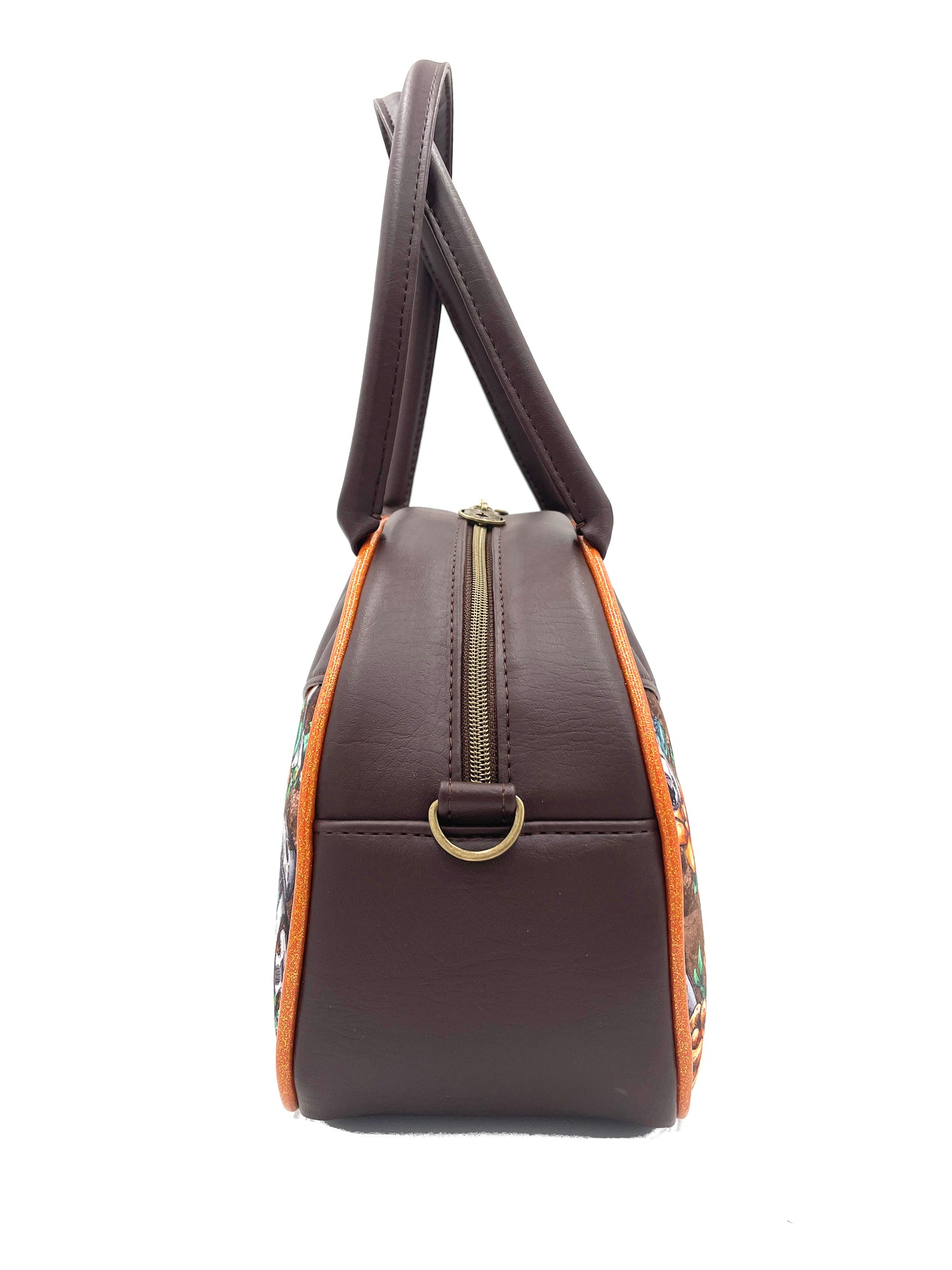 Floral Wars Bowler Bag