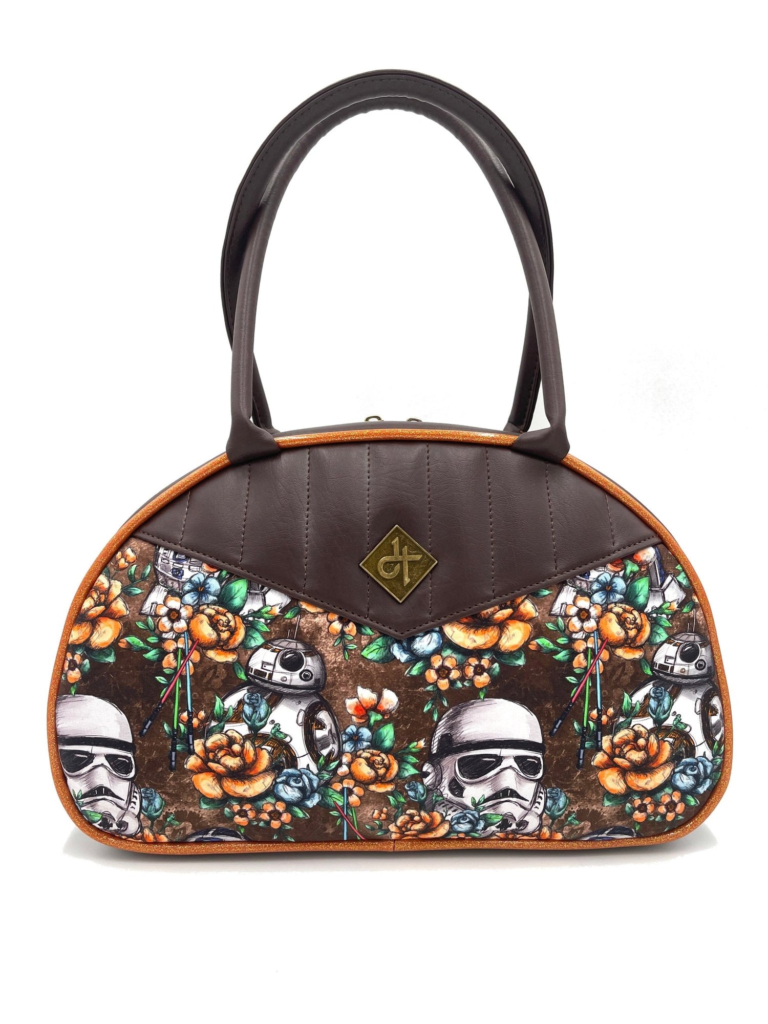 Floral Wars Bowler Bag - DefiantThreads