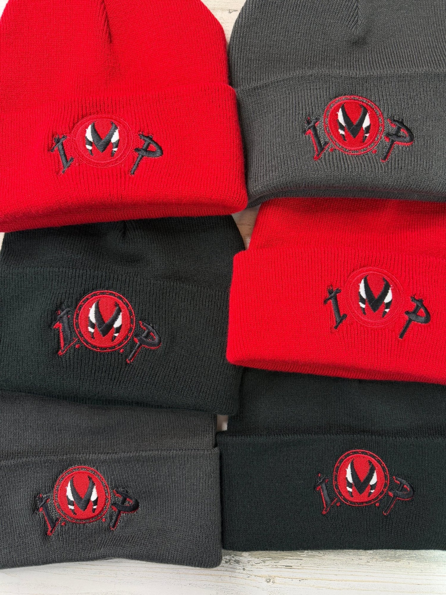 IMP Embroidered Beanie - DefiantThreads