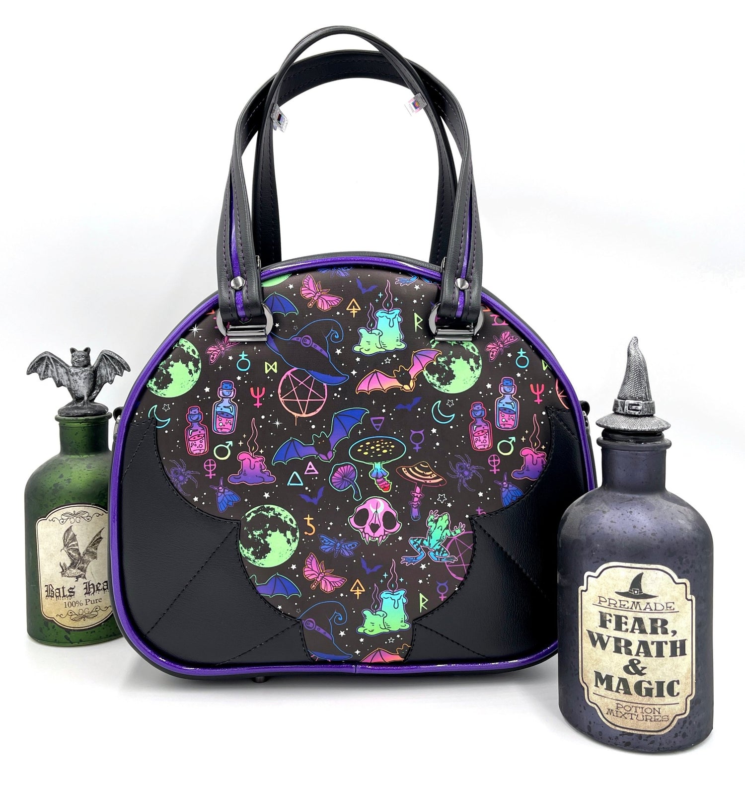 Witchcraft Elements Bowler Bag - DefiantThreads