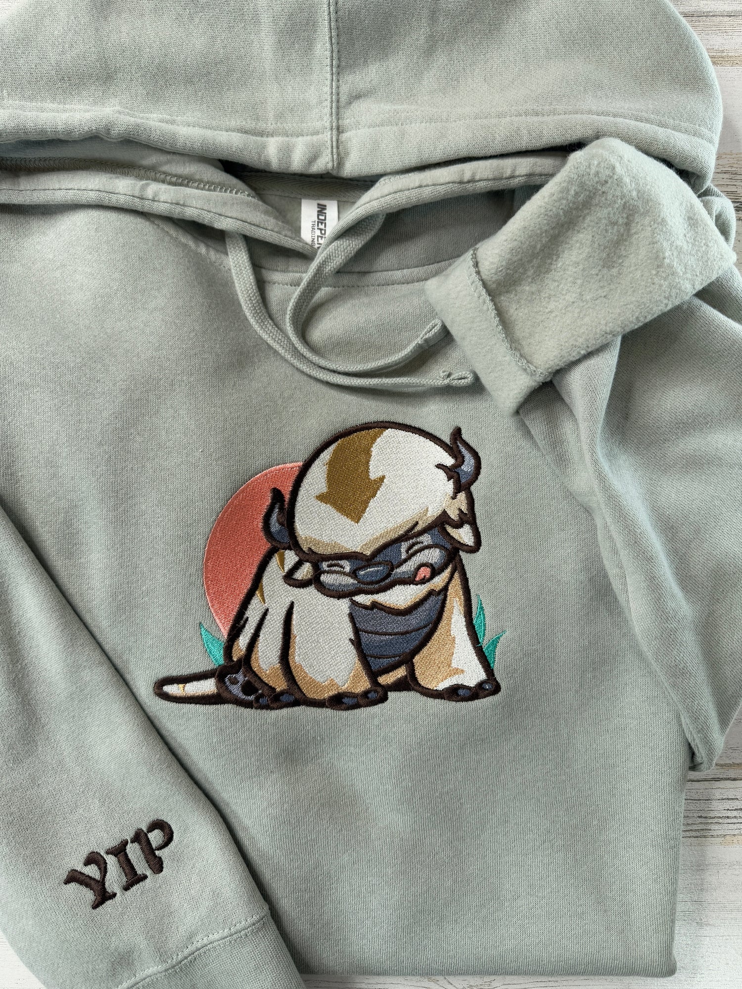 Sky Bison Embroidered Sweatshirt