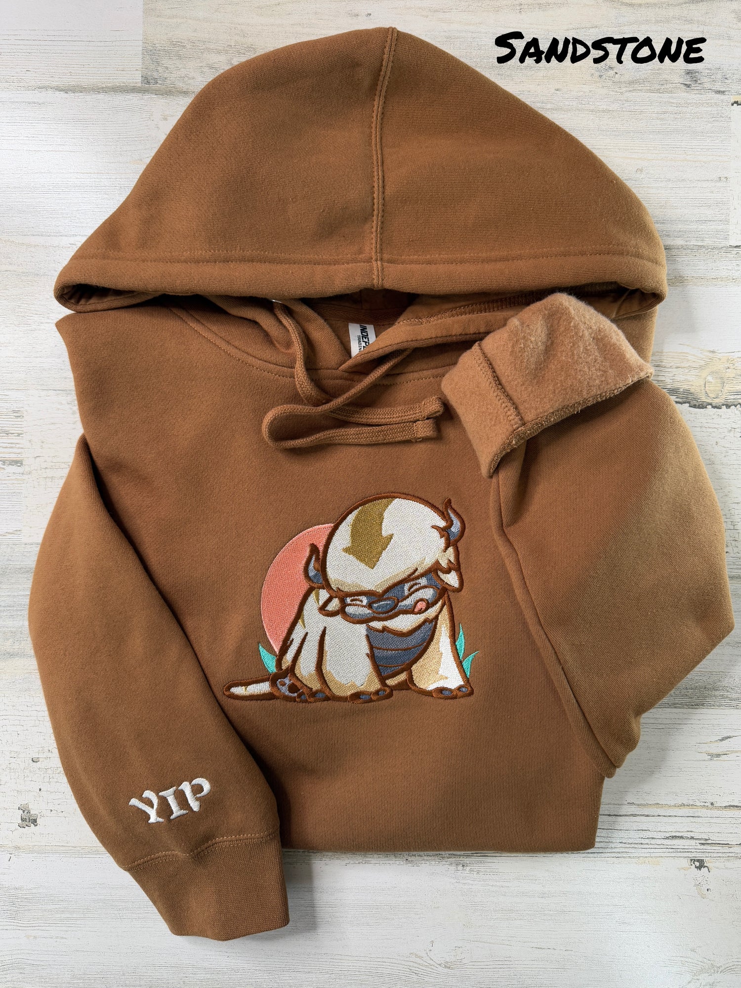 Sky Bison Embroidered Sweatshirt