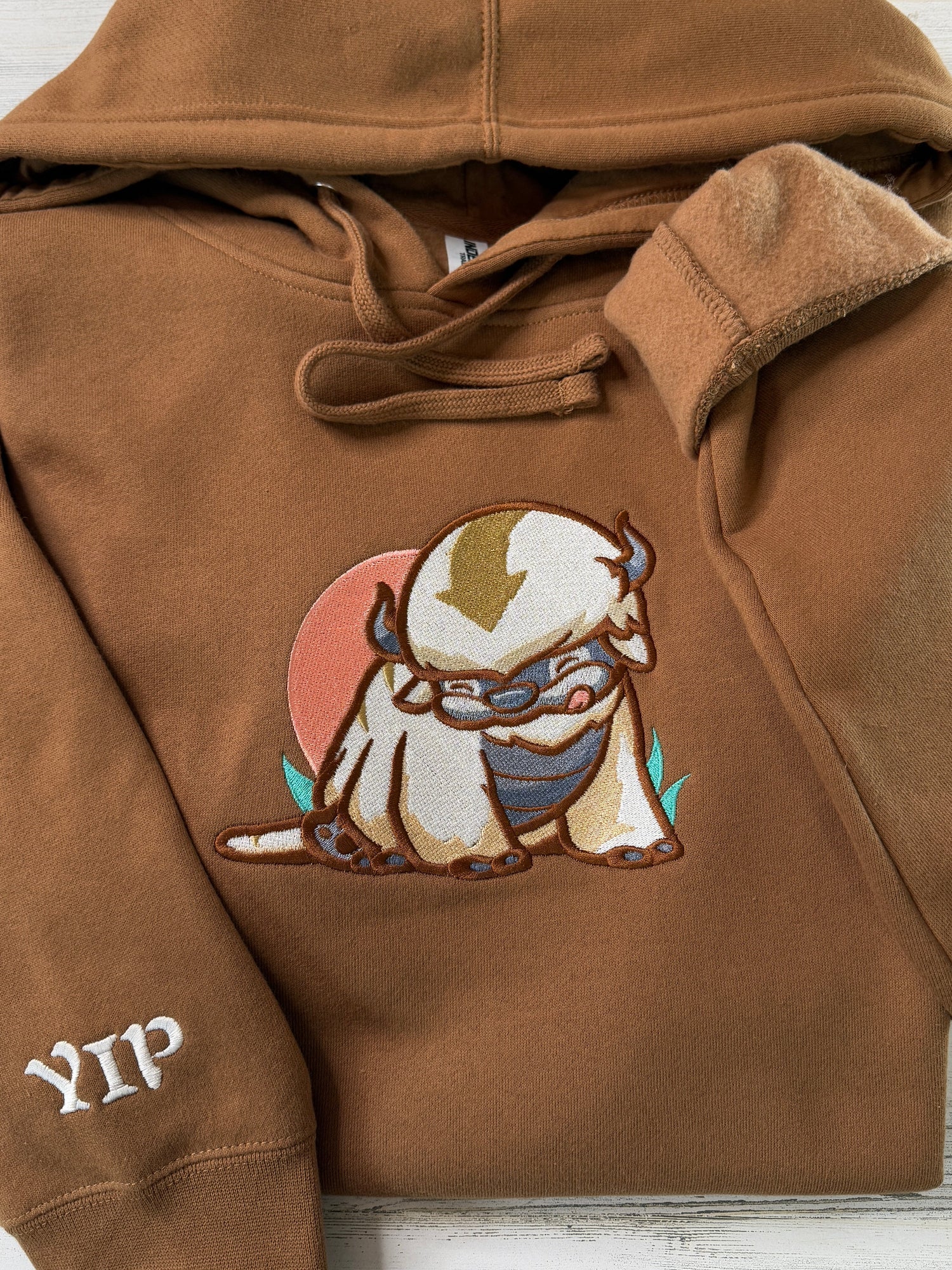 Sky Bison Embroidered Sweatshirt