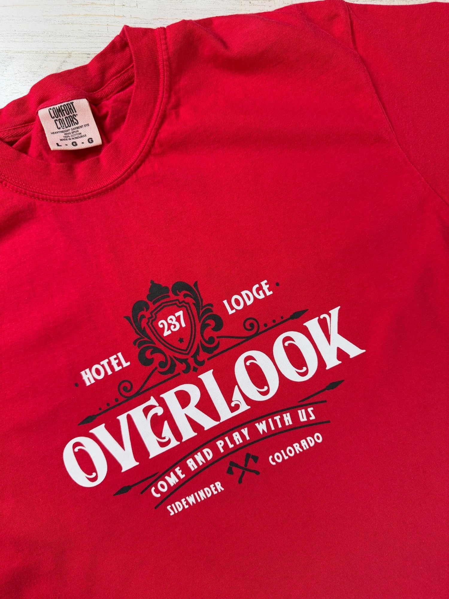 Overlook Come Play With Us Tee - DefiantThreads