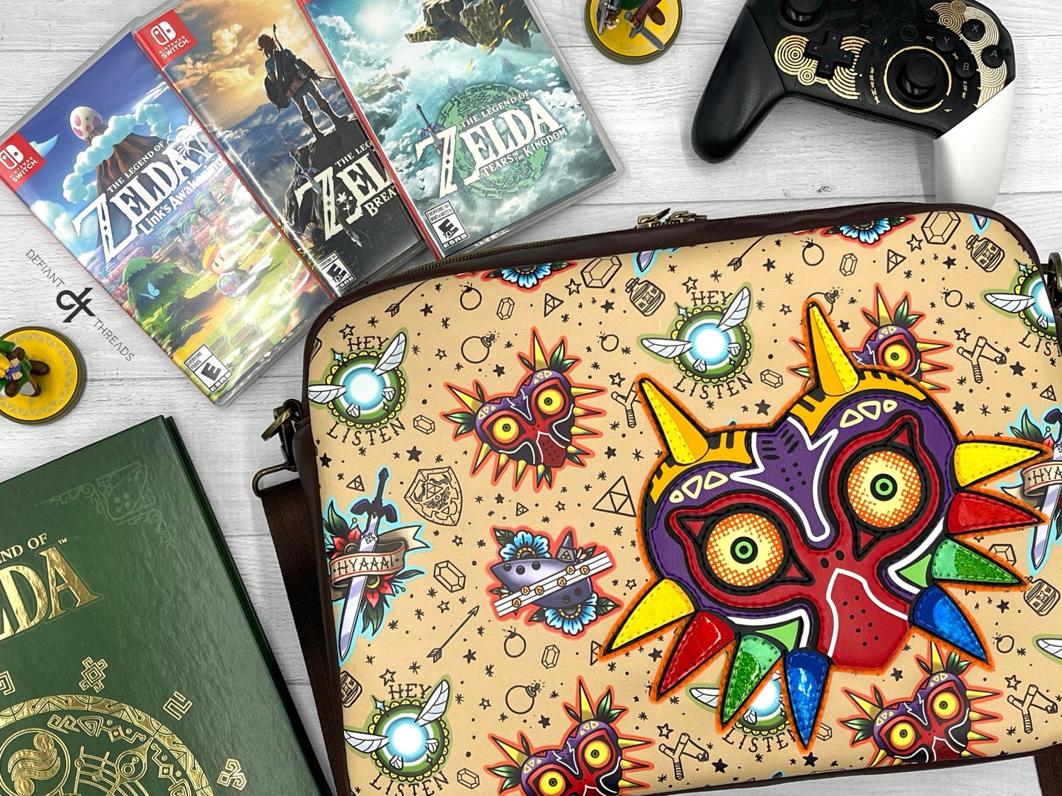 Majora's Mask Messenger Bag - DefiantThreads