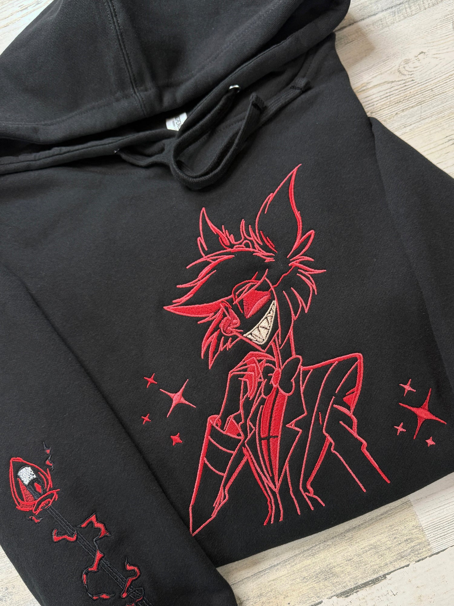 Alastor Embroidered Tee / Sweatshirt