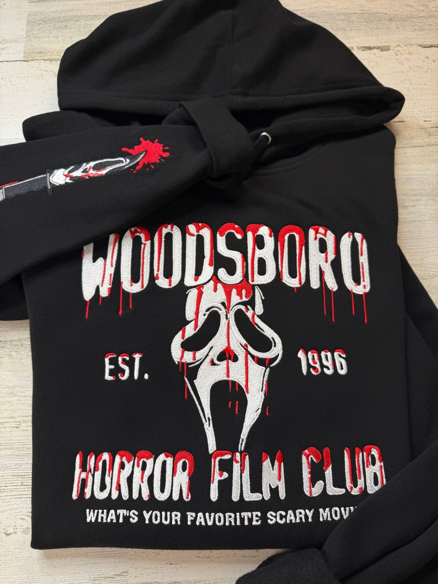 Film Club Embroidered Sweatshirt - DefiantThreads