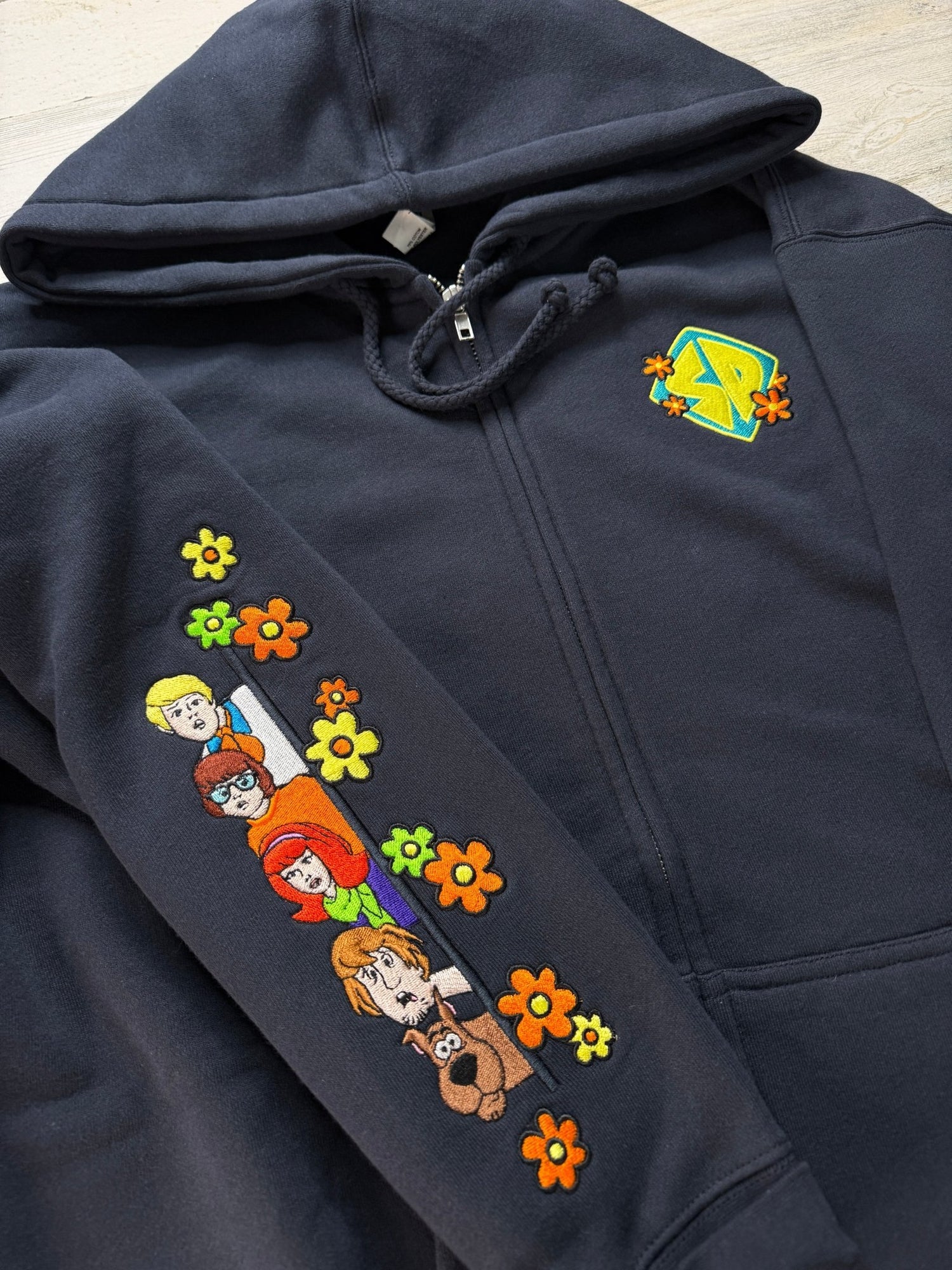 Zionks Zip - up Sweatshirt - DefiantThreads