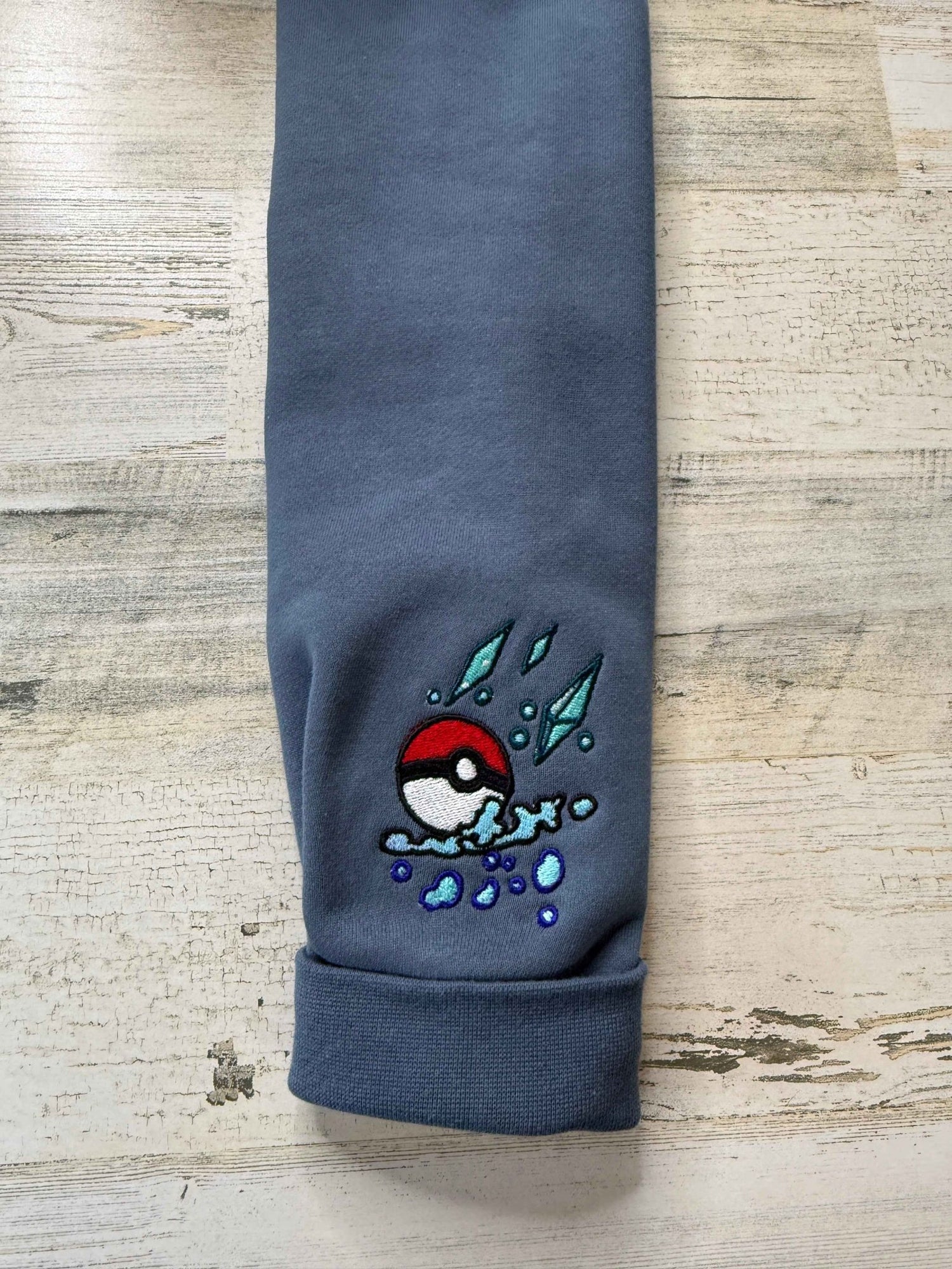 Glac/Vap Pocket Monsters Embroidered Sweatshirt - DefiantThreads