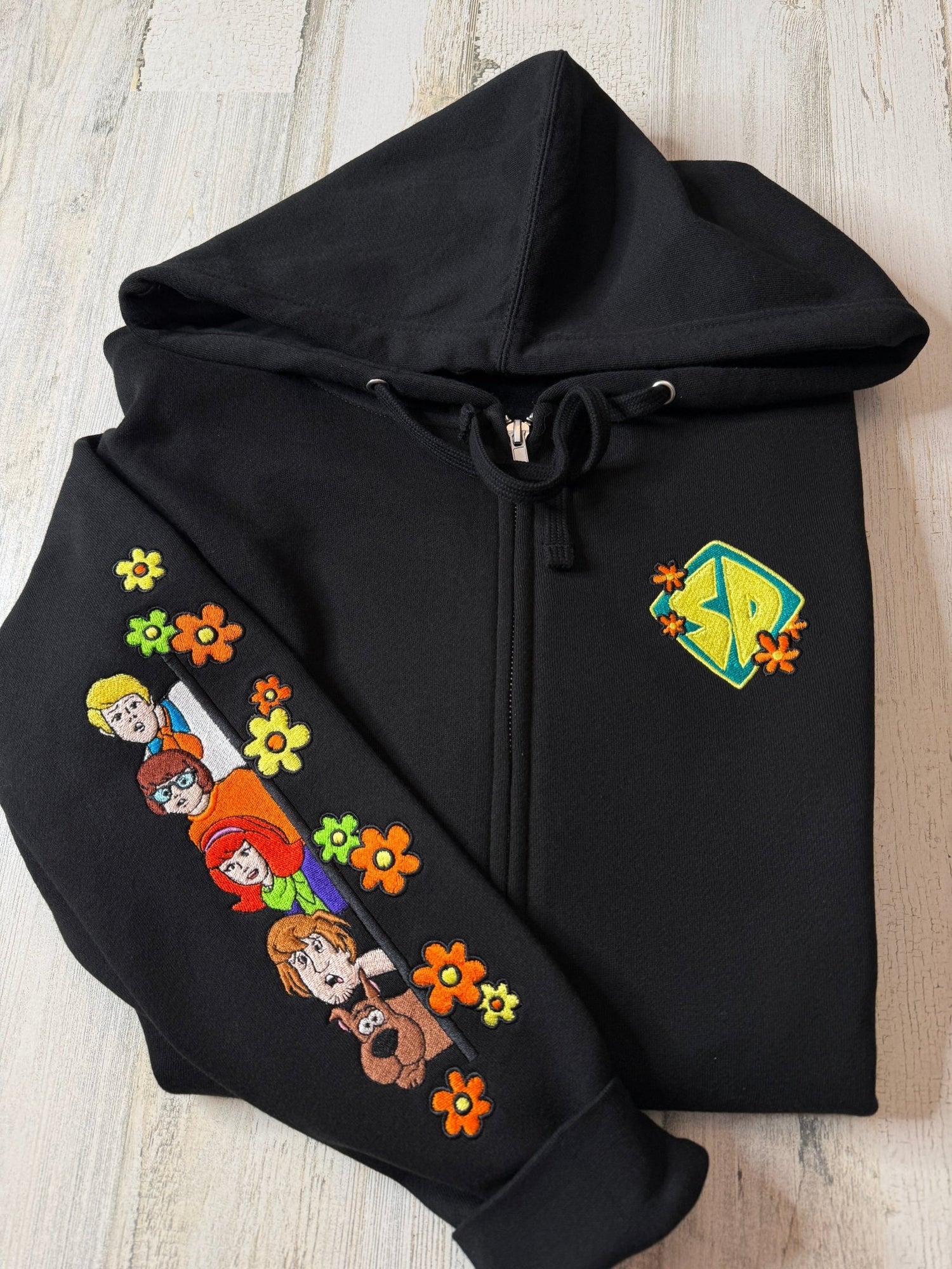 Zionks Zip - up Sweatshirt - DefiantThreads
