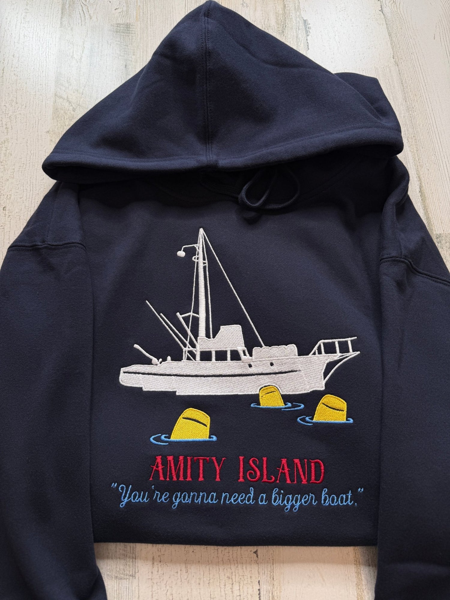 Three Barrels Embroidered Sweatshirt - DefiantThreads