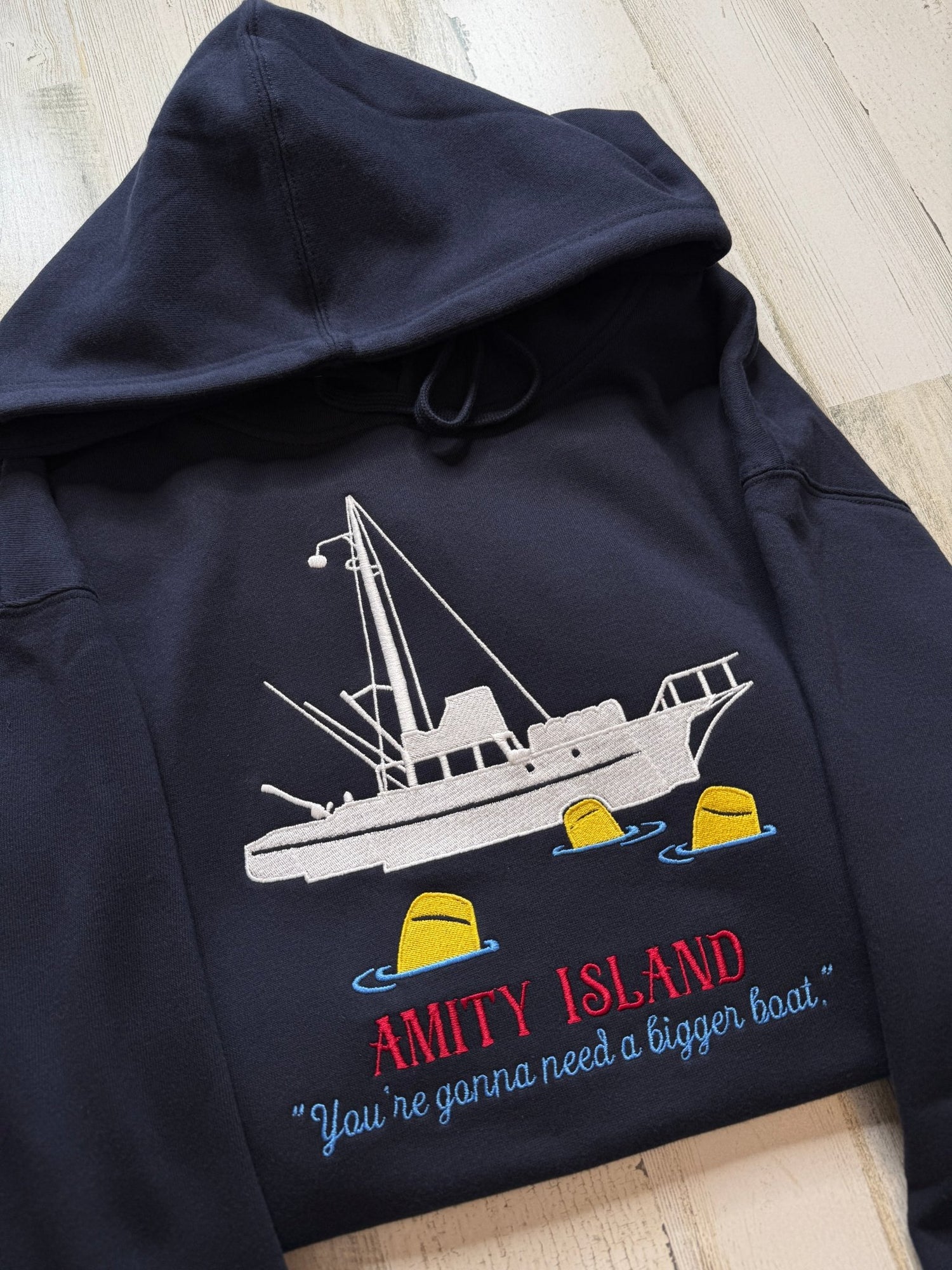 Three Barrels Embroidered Sweatshirt - DefiantThreads