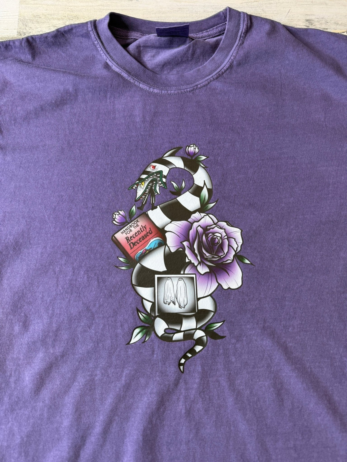 Sand Worm Floral T-Shirt - DefiantThreads