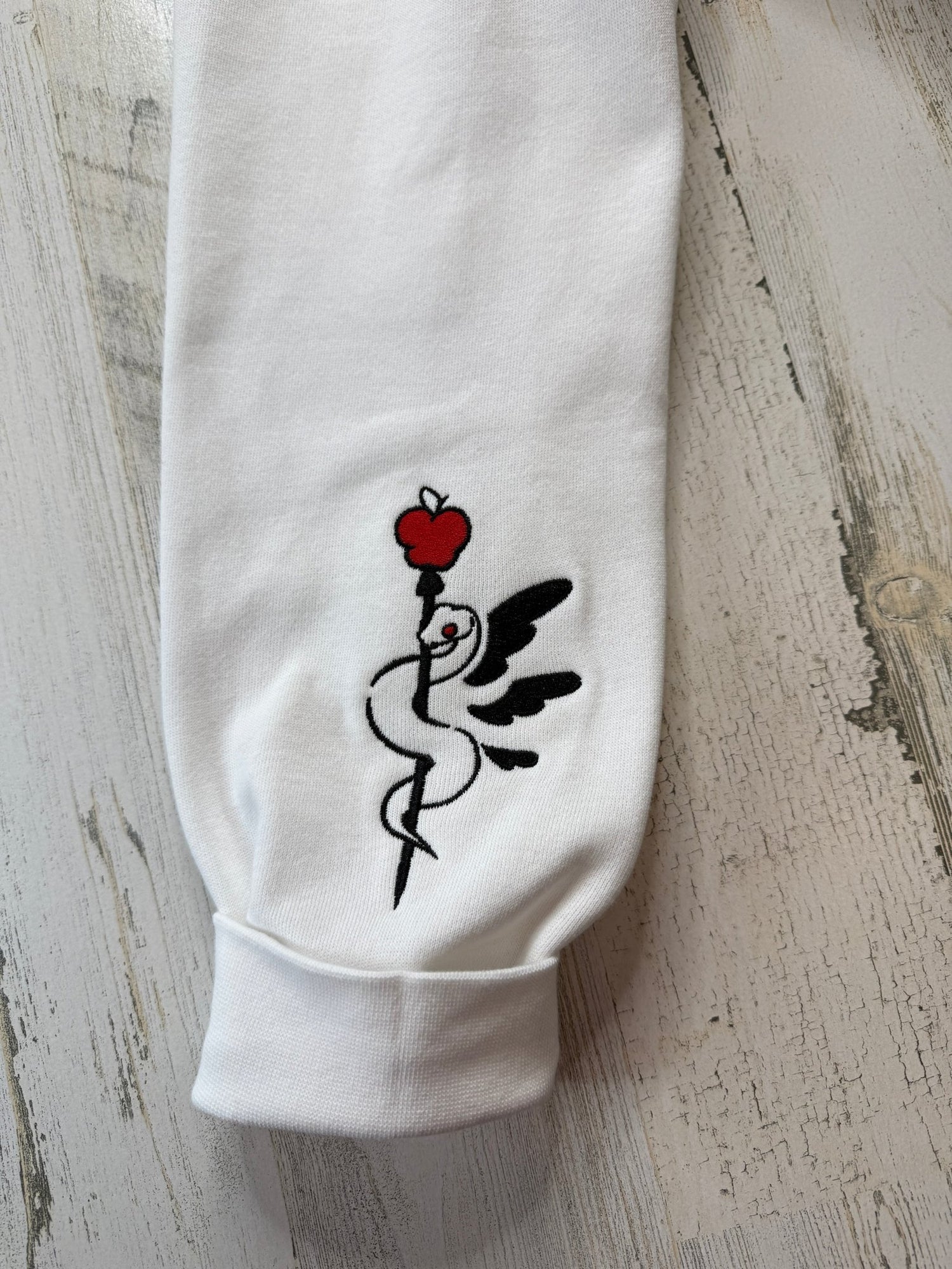 Lucifer and Ducks Embroidered Sweatshirt - DefiantThreads