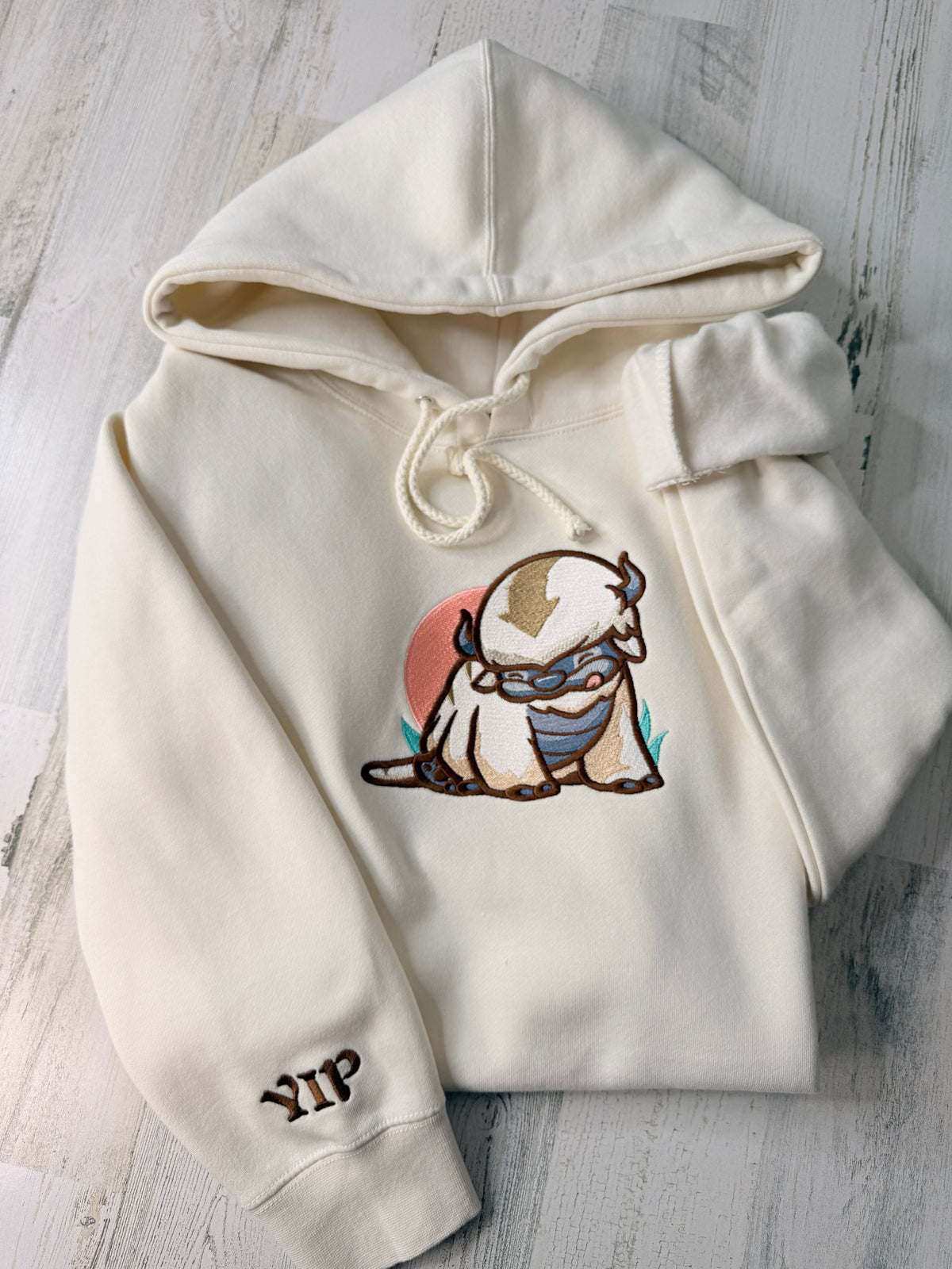 Sky Bison Embroidered Sweatshirt