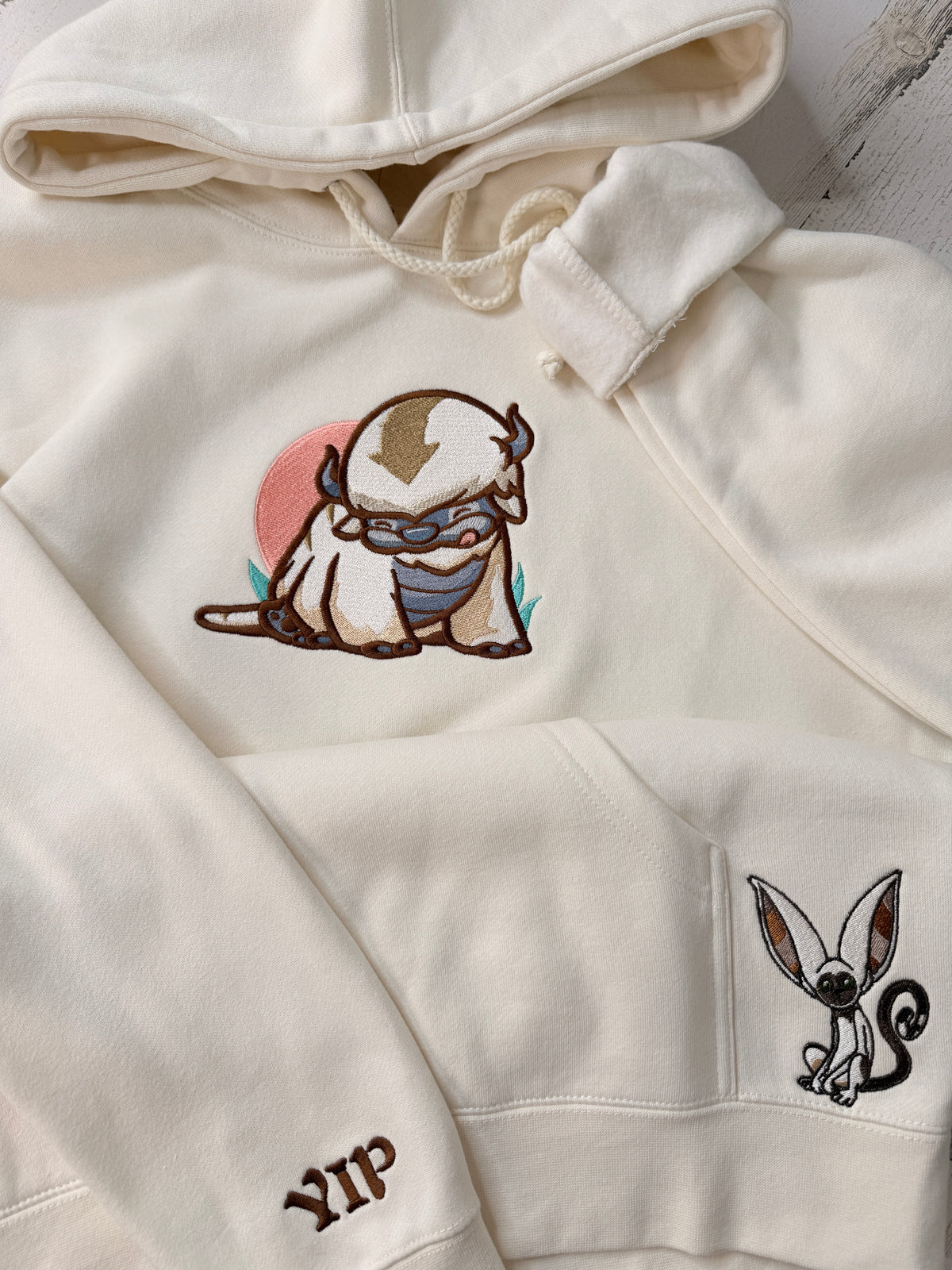 Sky Bison Embroidered Sweatshirt