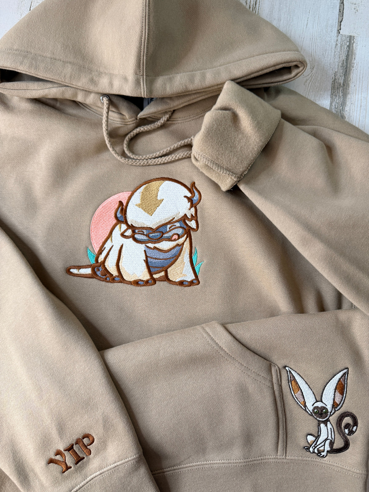 Sky Bison Embroidered Sweatshirt