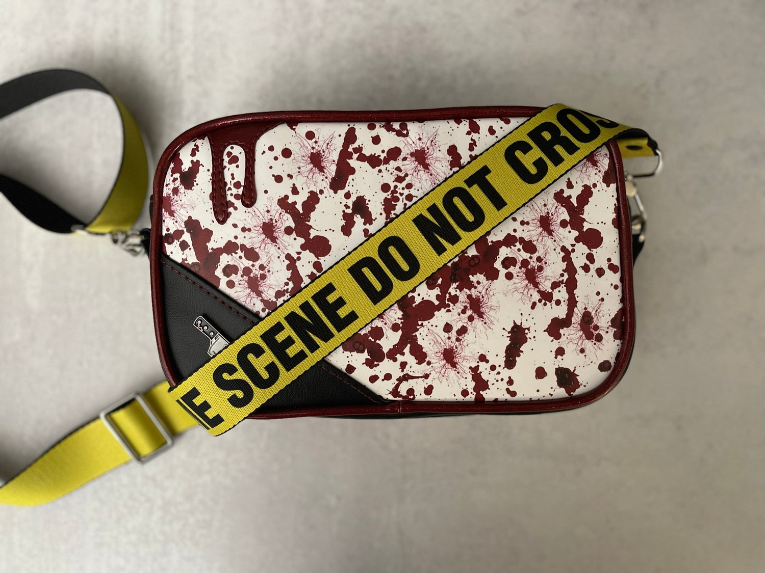 Blood Splatter Crossbody Bag/Sling Bag - DefiantThreads