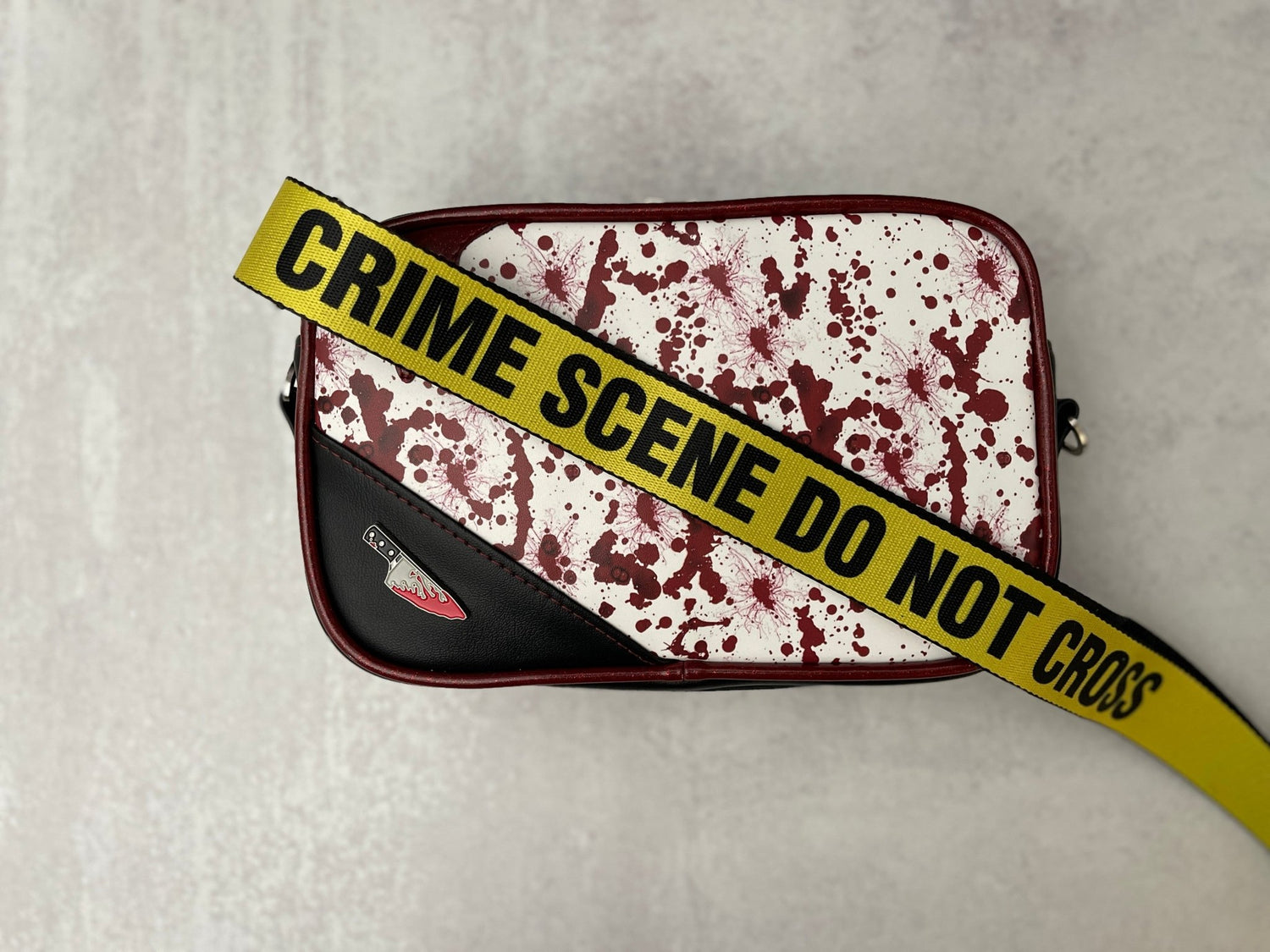 Blood Splatter Crossbody Bag/Sling Bag - DefiantThreads