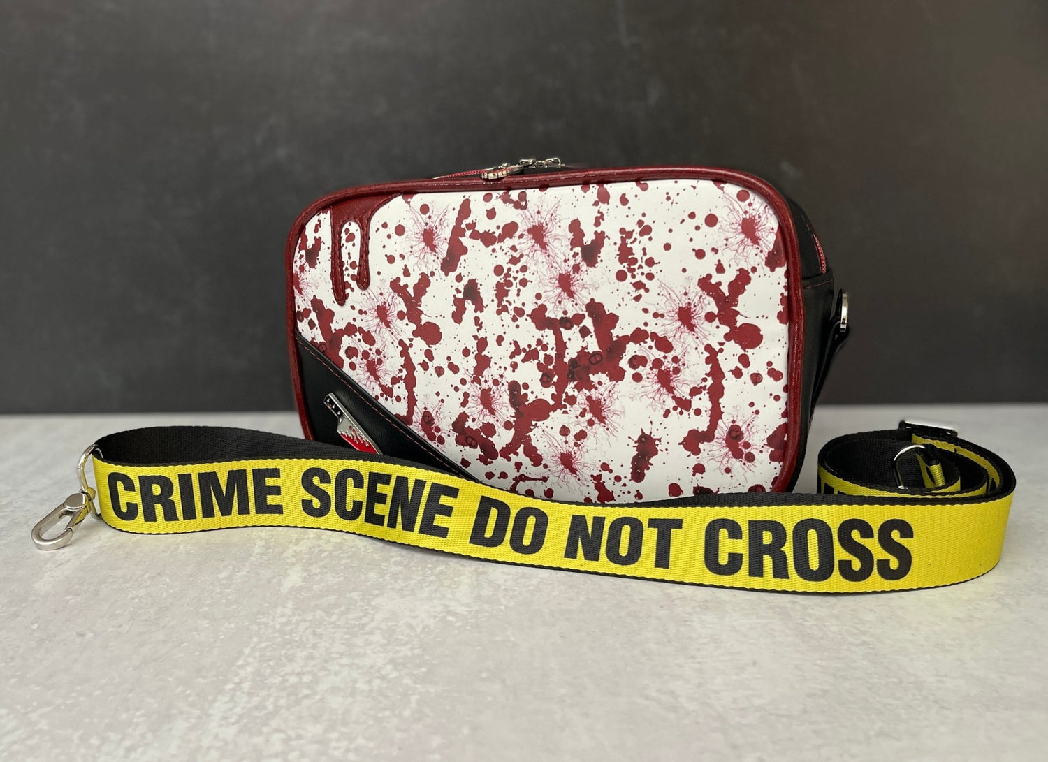 Blood Splatter Crossbody Bag/Sling Bag - DefiantThreads