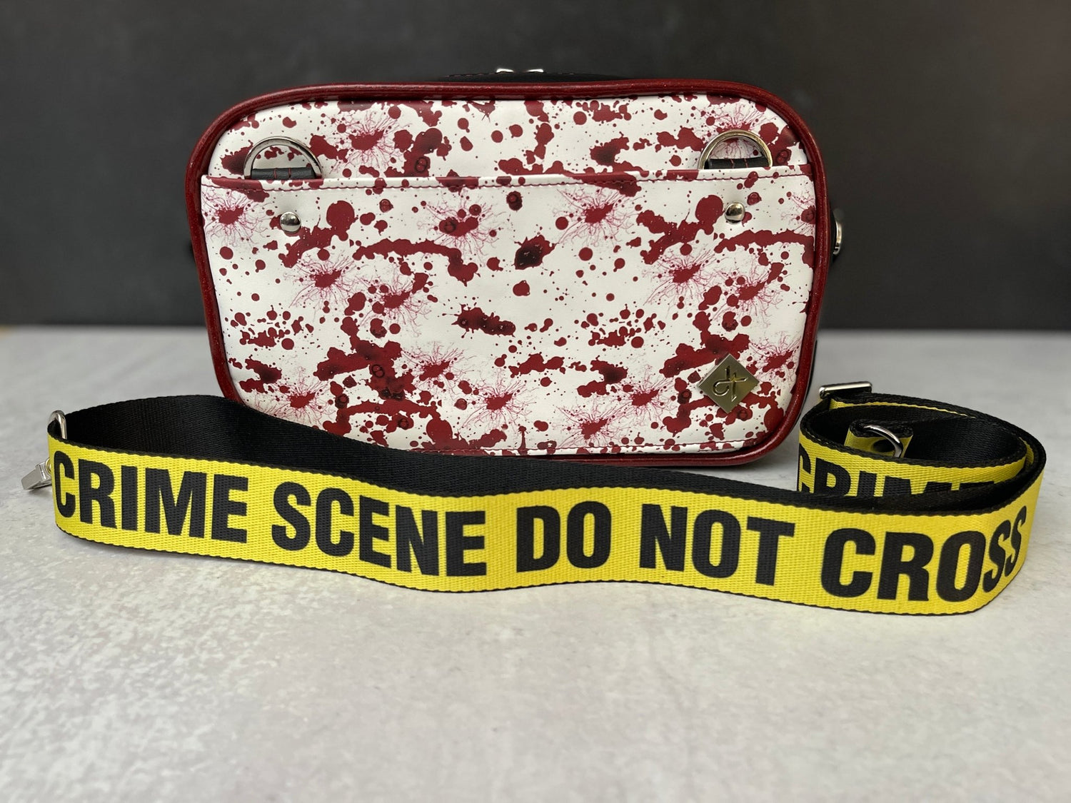 Blood Splatter Crossbody Bag/Sling Bag - DefiantThreads