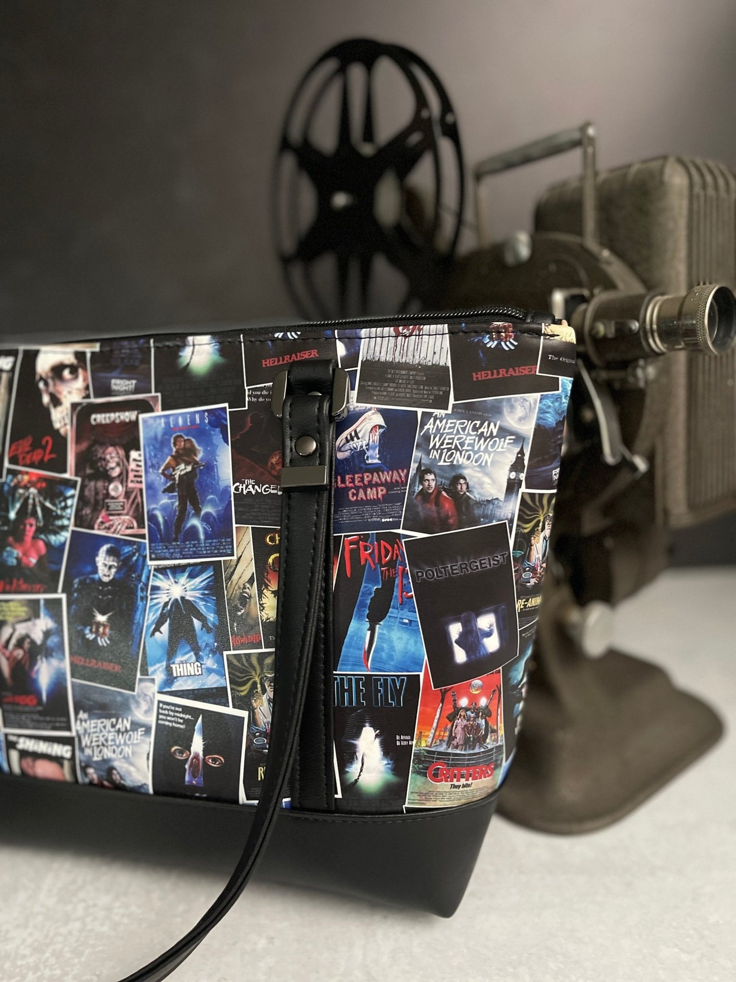 80's Horror Movie Posters Handbag - DefiantThreads
