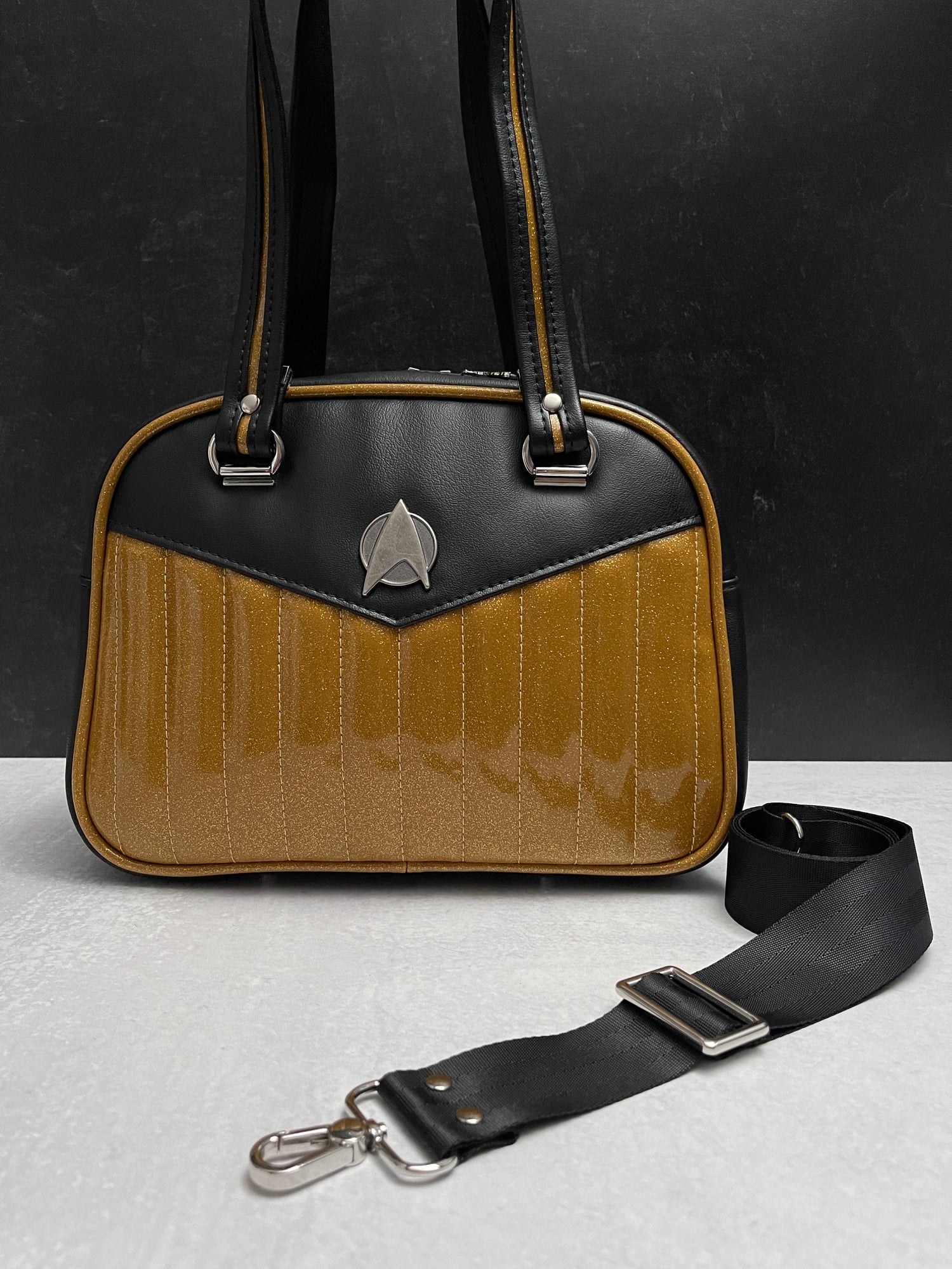 Final Frontier Retro Bowler Bag