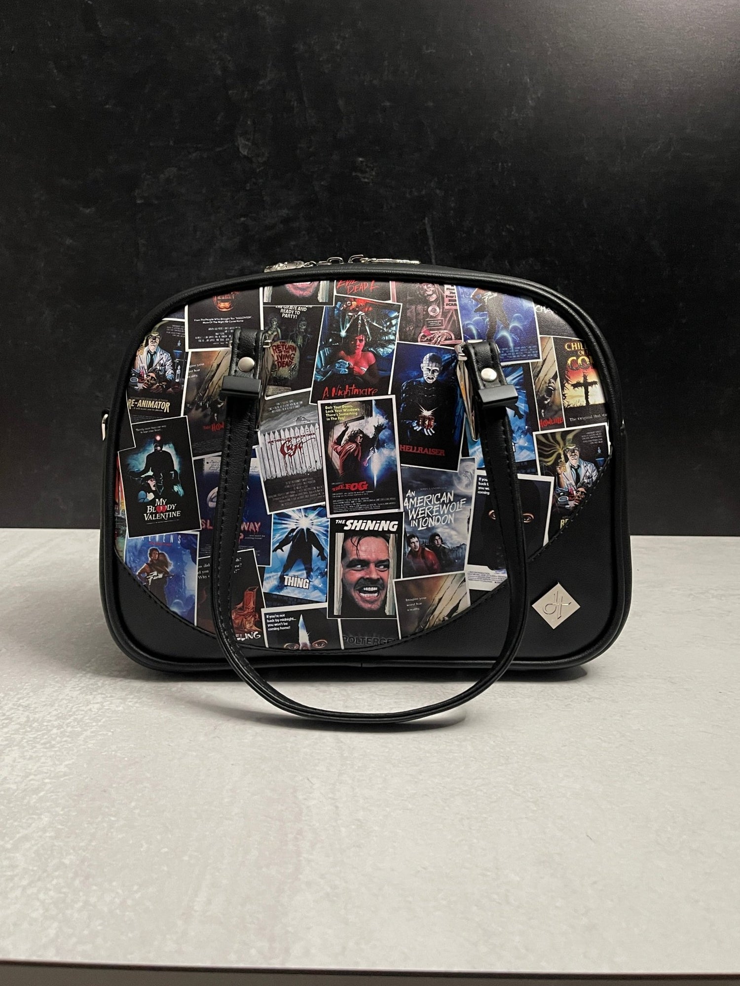 80s Horror Posters Bowler Bag - DefiantThreads