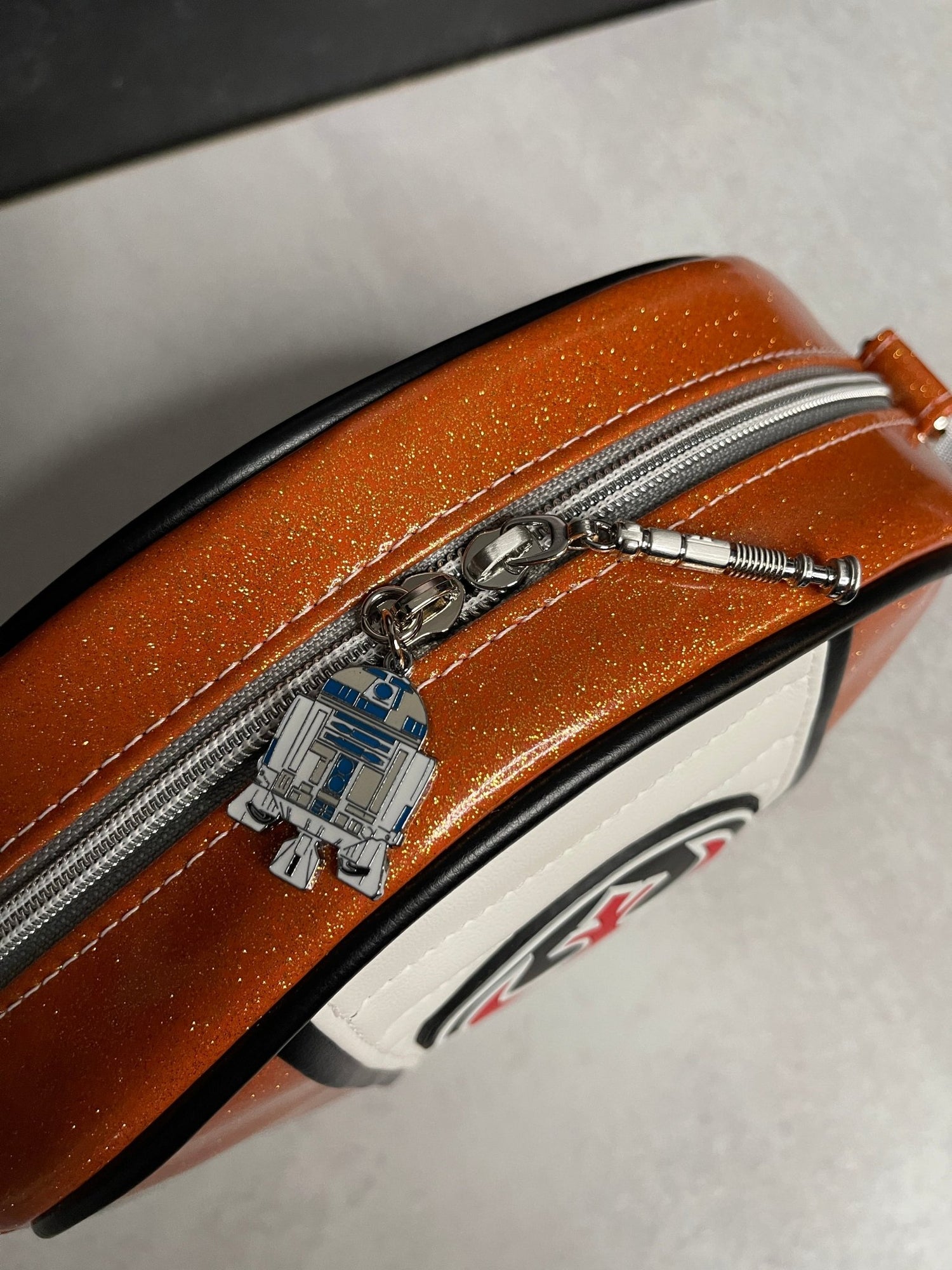 Rebel Pilot Glitter Bowler Bag - DefiantThreads