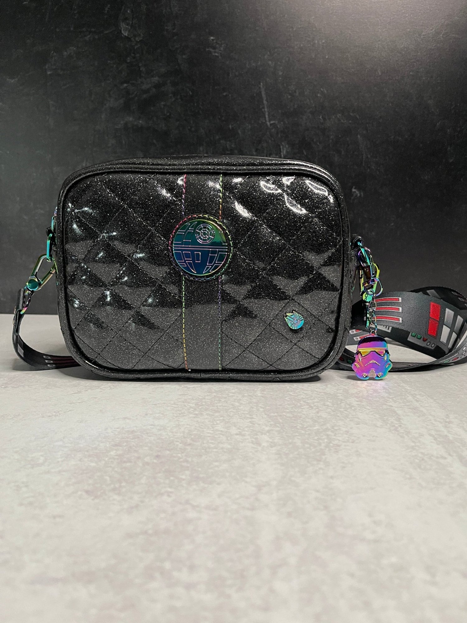 That's No Moon Glitter Crossbody - DefiantThreads