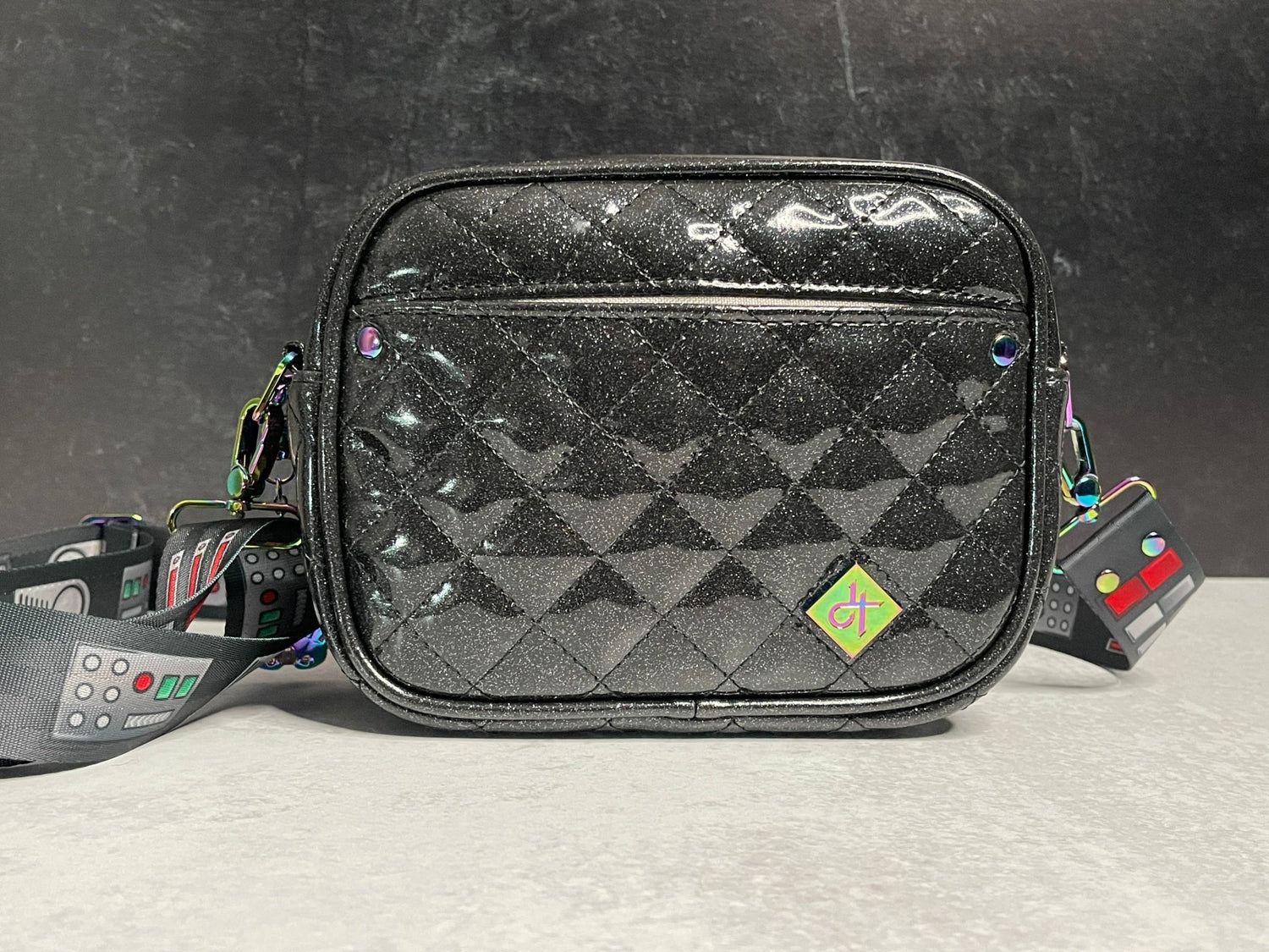 That's No Moon Glitter Crossbody - DefiantThreads