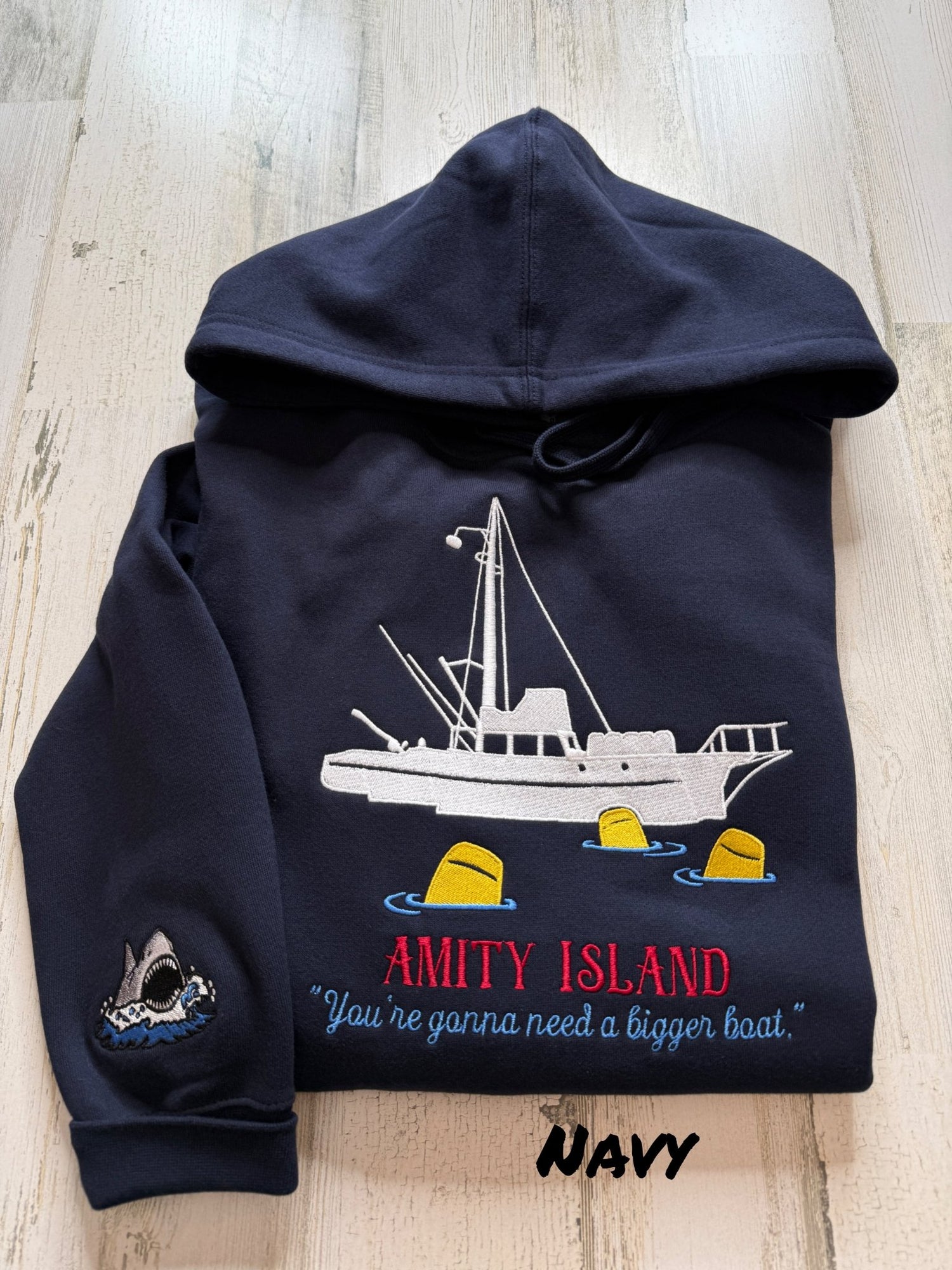 Three Barrels Embroidered Sweatshirt - DefiantThreads