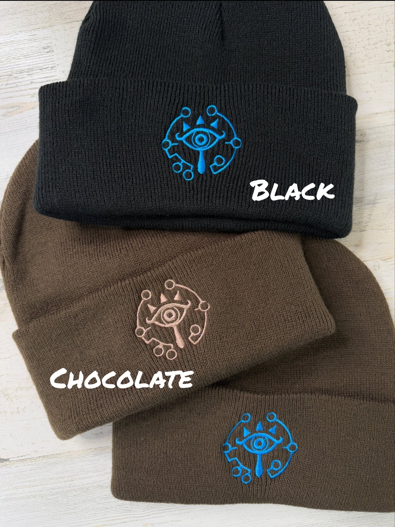 Sheikah Eye Embroidered Beanie - DefiantThreads