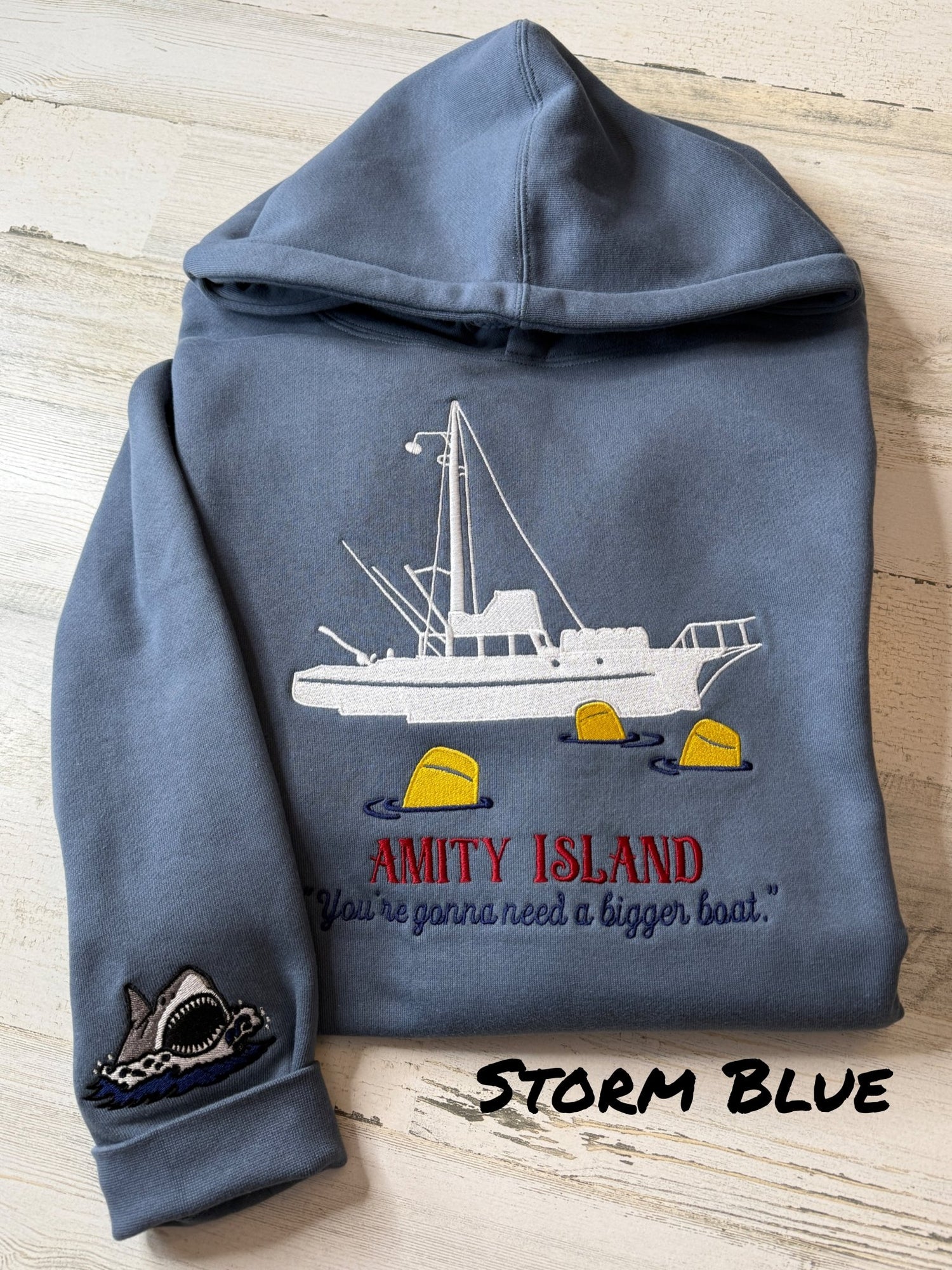 Three Barrels Embroidered Sweatshirt - DefiantThreads