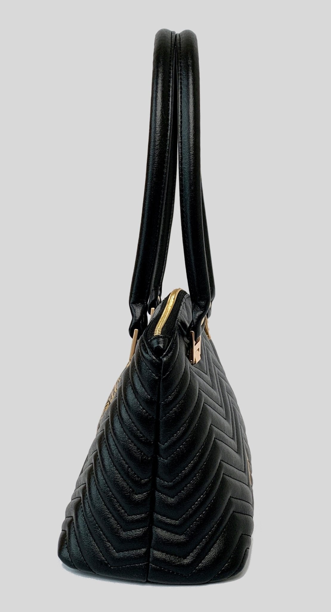 Black Quilted WW Inspired Handbag - DefiantThreads