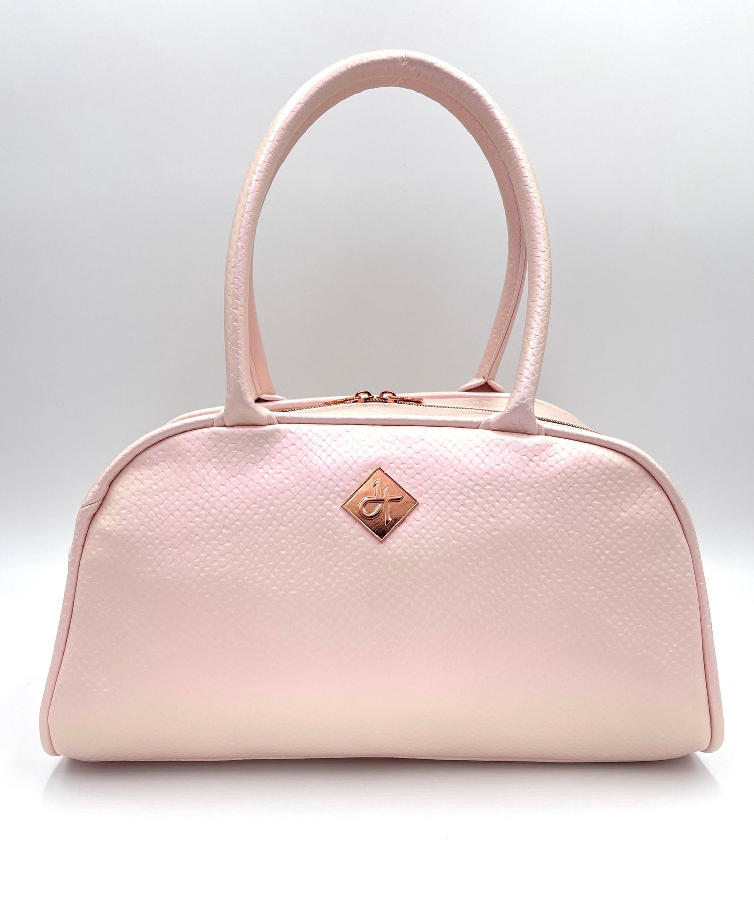 Pink Shimmer Rebel Inspired Bowler Bag - DefiantThreads