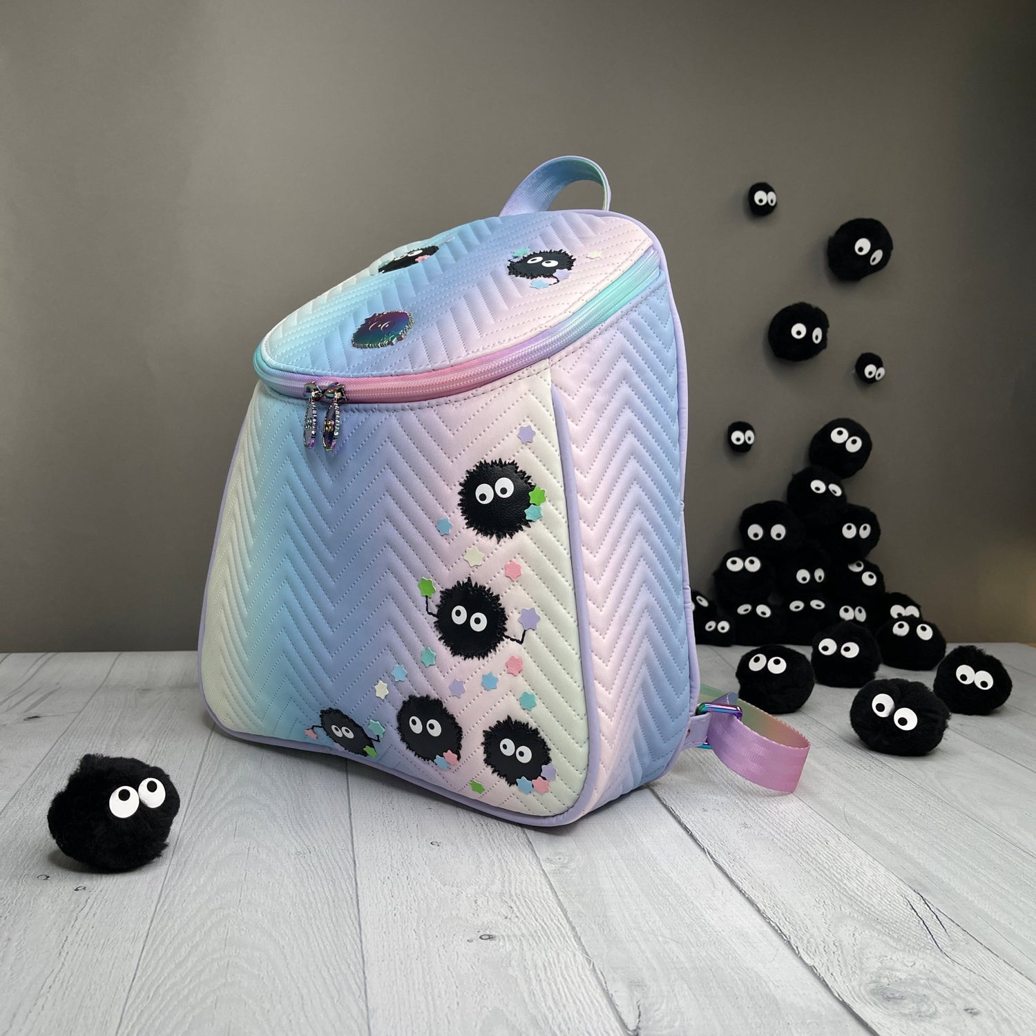 Pastel Dust Balls Backpack - DefiantThreads