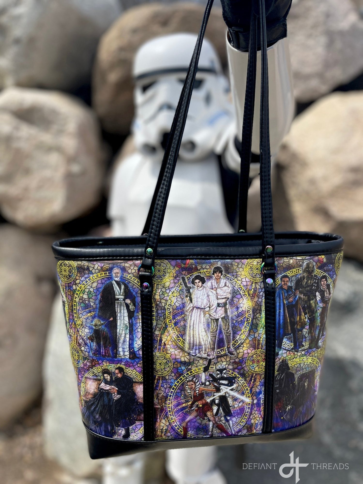 Stained Glass SW Tote Bag - DefiantThreads