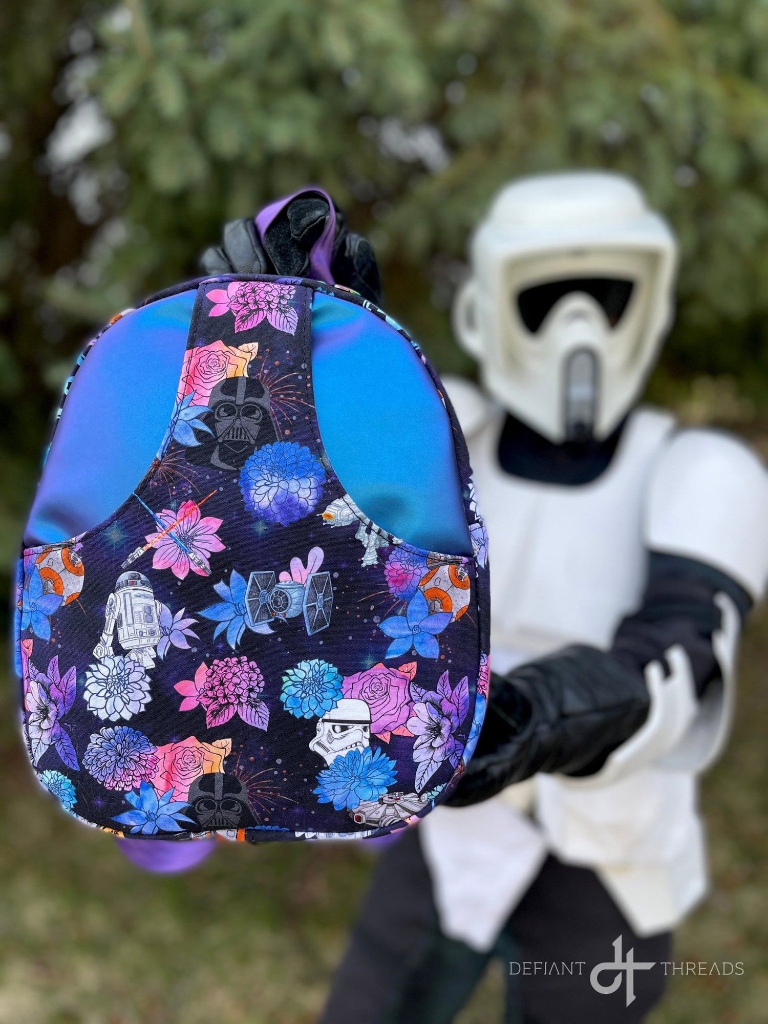 Watercolor Floral SW Mini Backpack - DefiantThreads