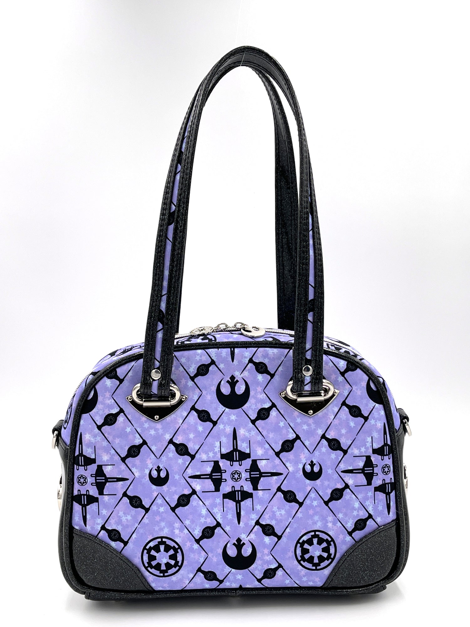 Lavender Star Art Deco SW Handbag