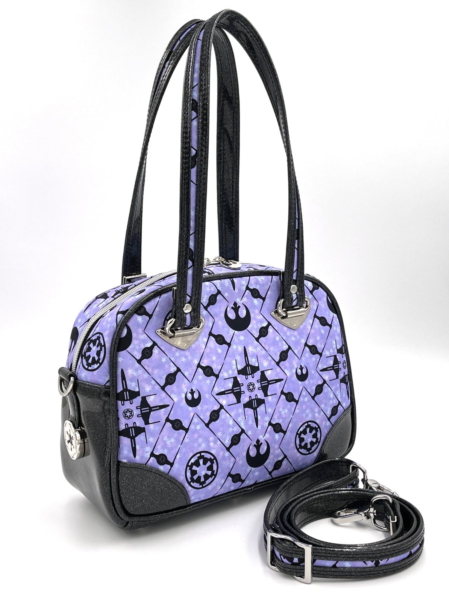 Lavender Star Art Deco SW Handbag - DefiantThreads