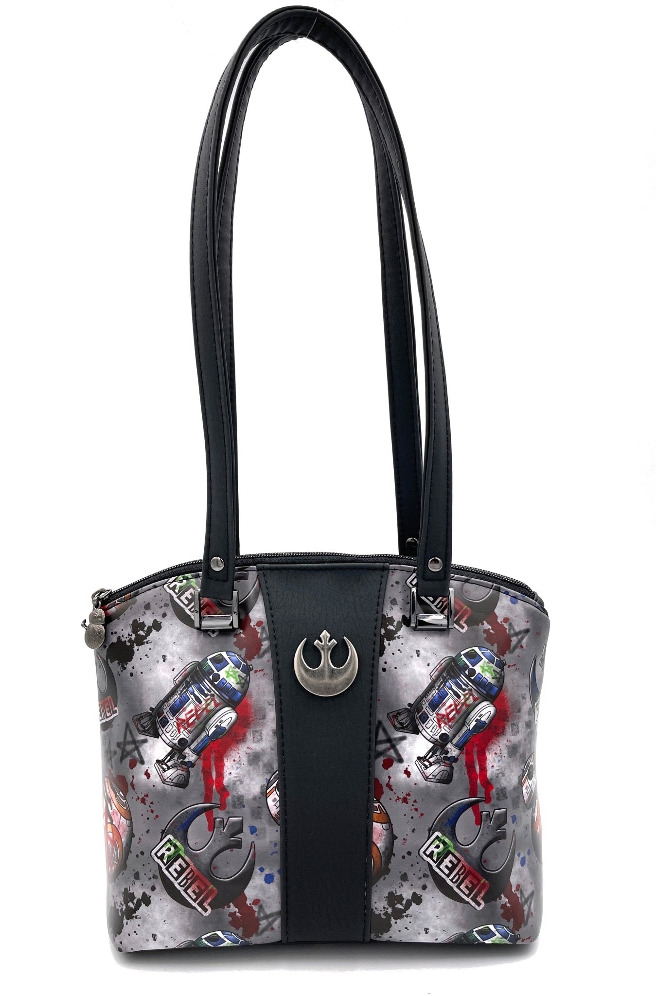 Graffiti Rebel Domed Handbag - DefiantThreads