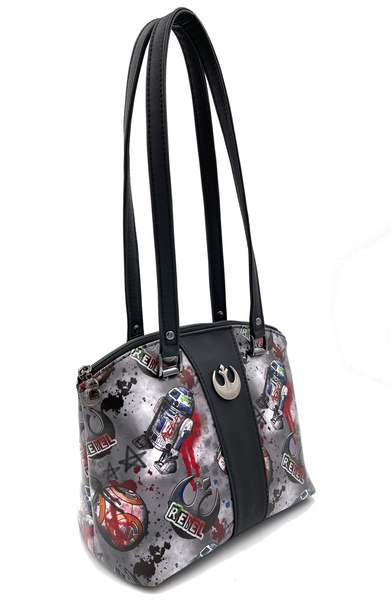 Graffiti Rebel Domed Handbag - DefiantThreads