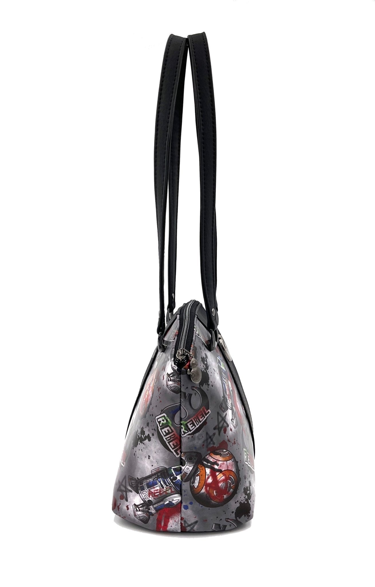 Graffiti Rebel Domed Handbag - DefiantThreads